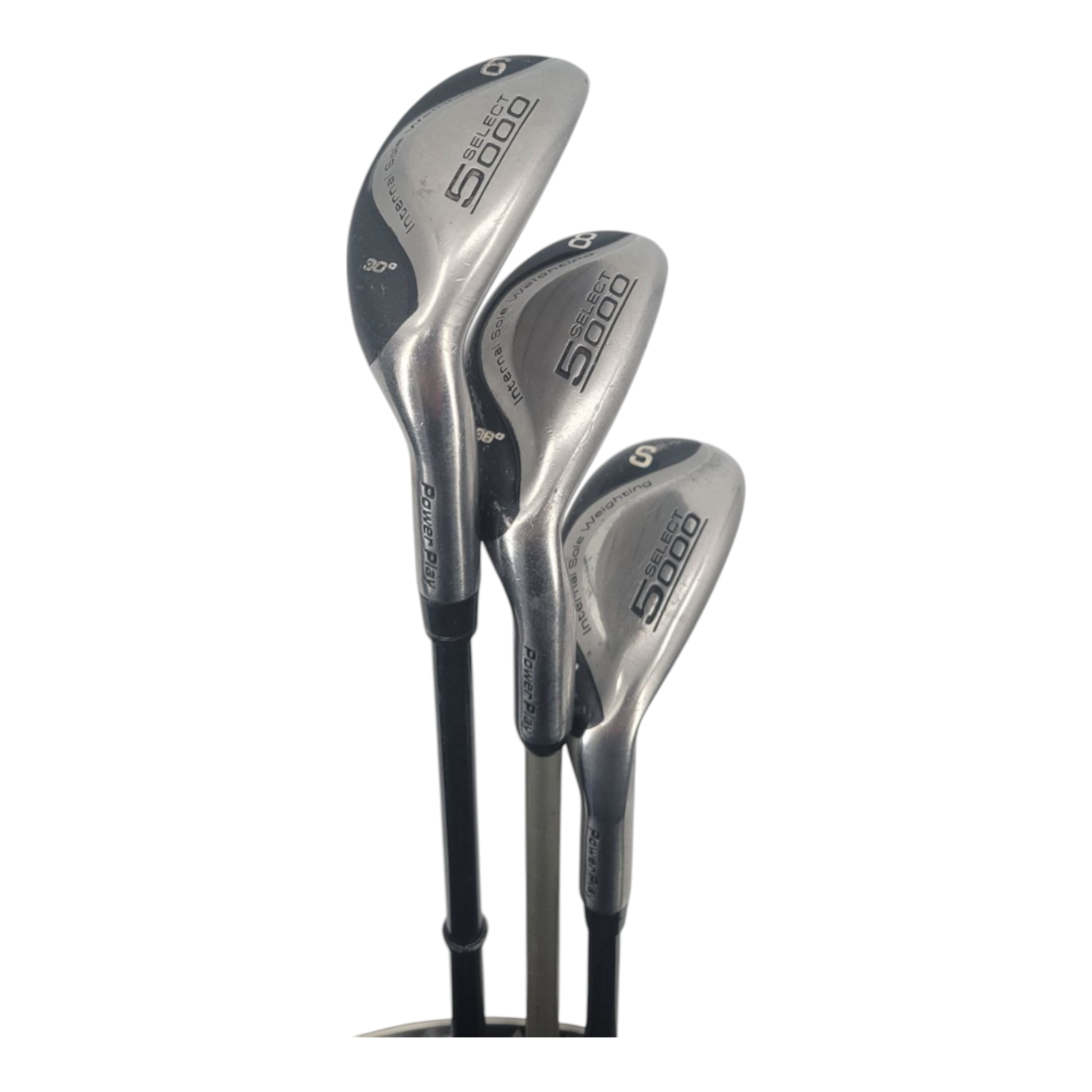 Select 5000 Power Play Hybrid Mens RH Golf Club Bundle 8 9 S Graphite Shaft