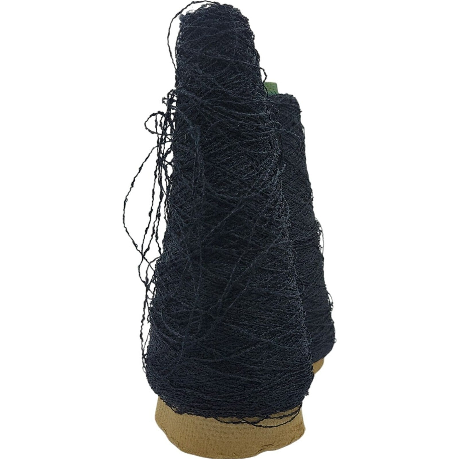 Vintage Huntingdon Yarn Mill Inc. Cone Yarn Black 4429