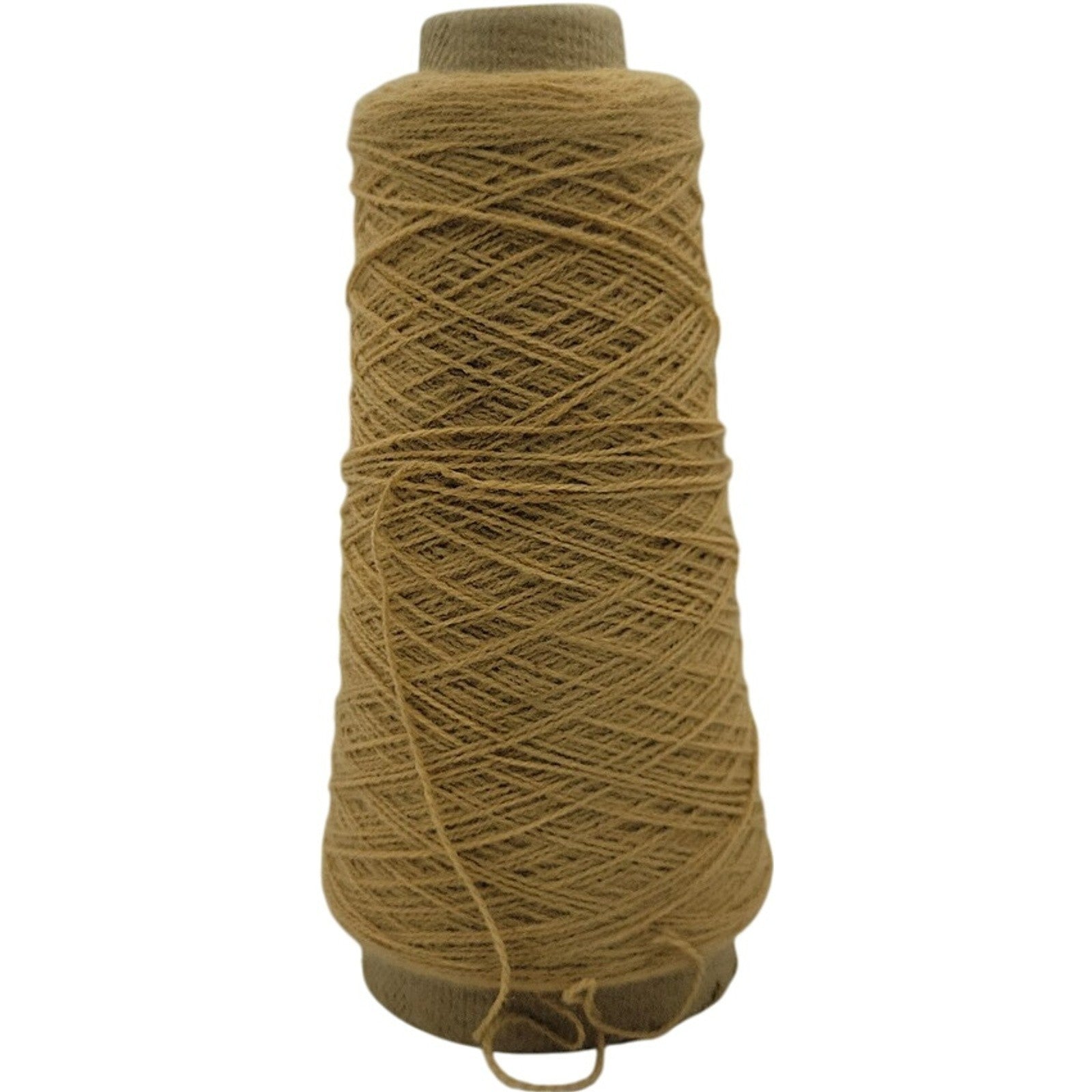 Vintage Spinnerin 2/24 Acrylic Cone Yarn Camel 25388
