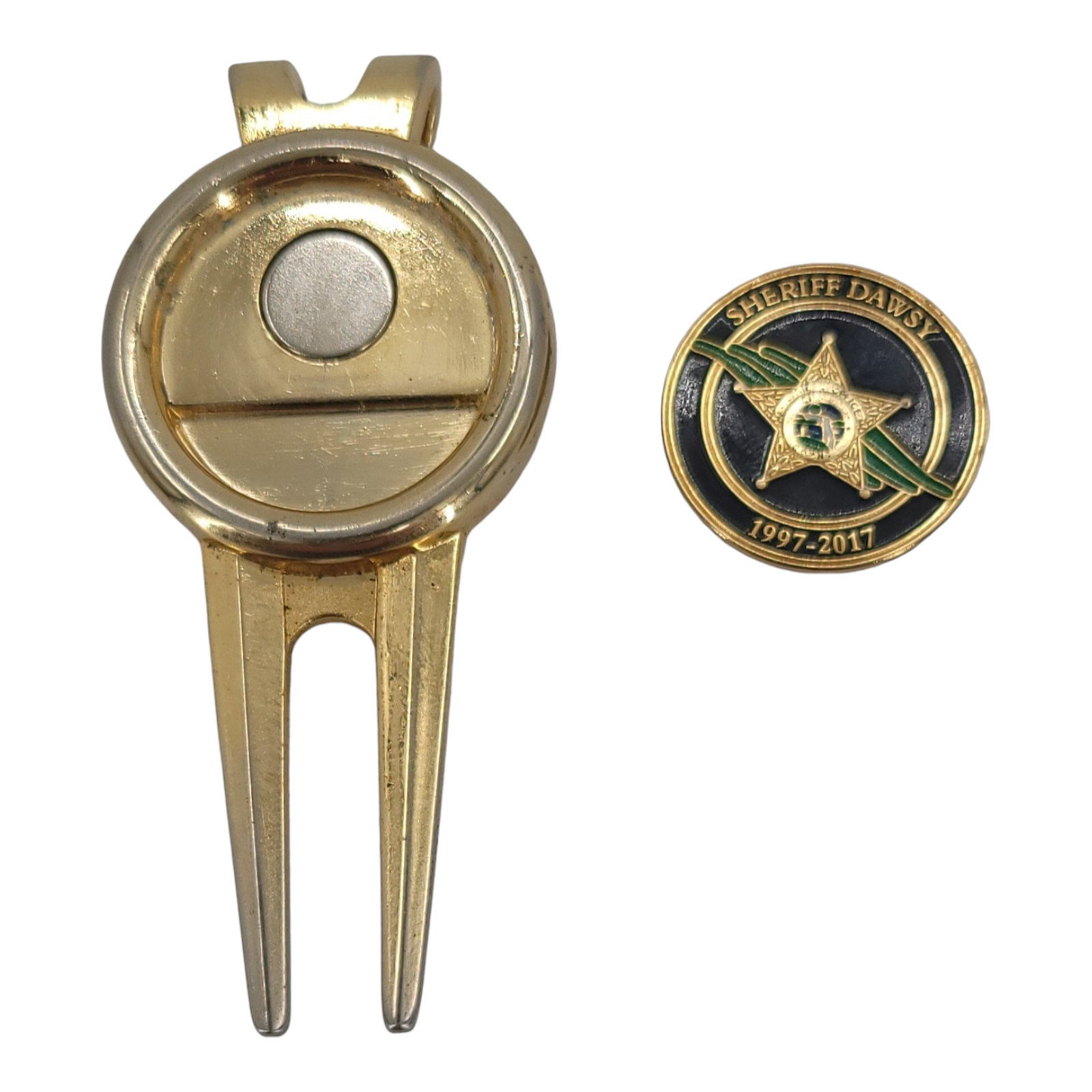 Citrus County 1st Responders Golf Divot Tool One Team One Mission Sheriff Dawsy