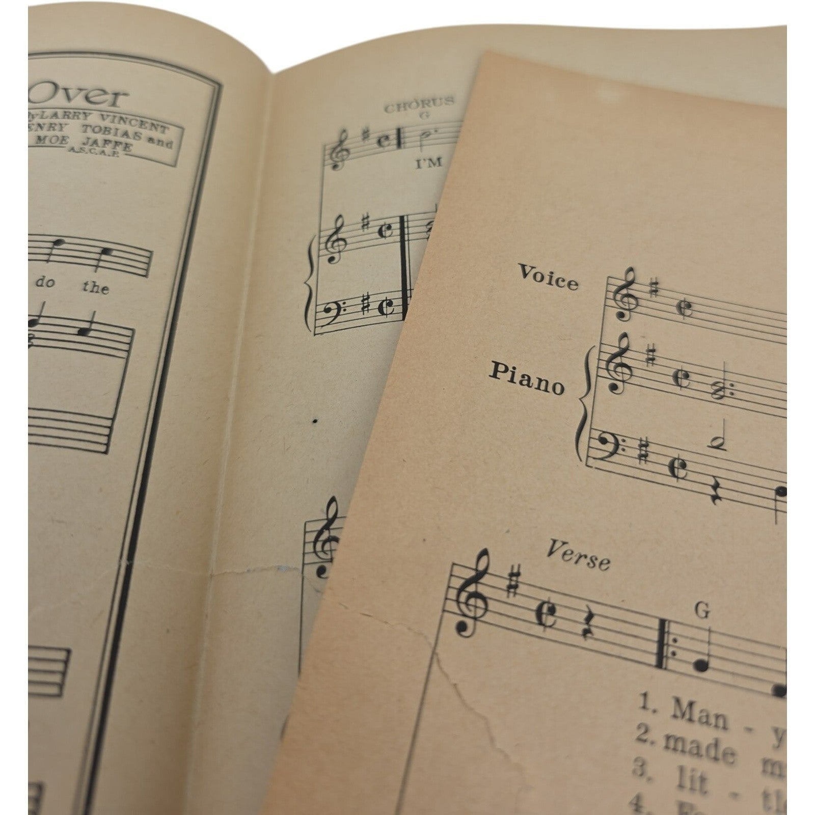 Vintage Sheet Music 1947 Im My Own Grandpaw by Dwight Latham and Moe Jaffe