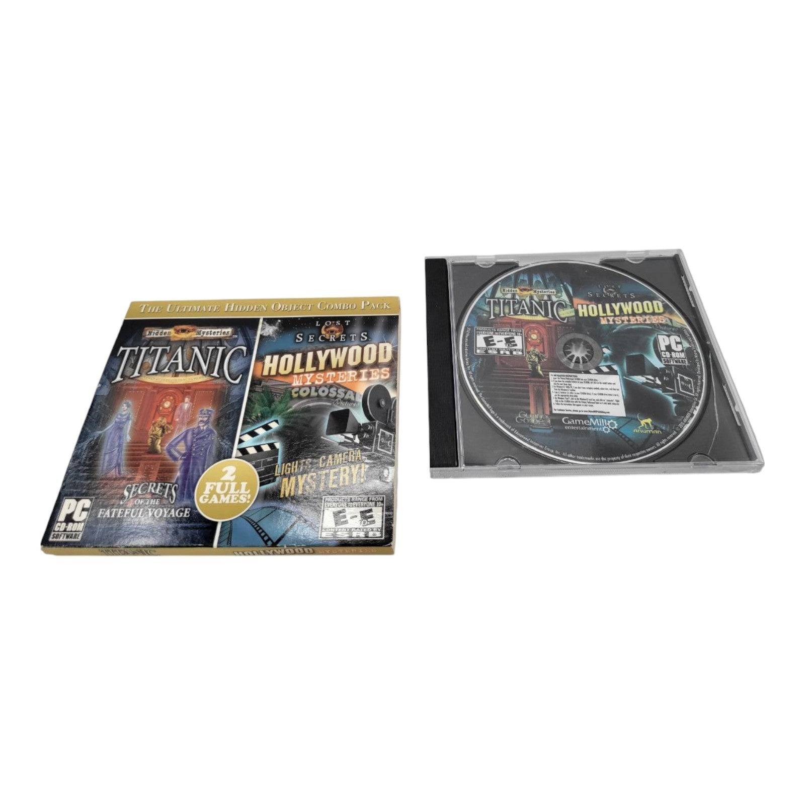 Titanic Hidden Mysteries + Lost Secrets Hollywood Mysteries PC Game 2010