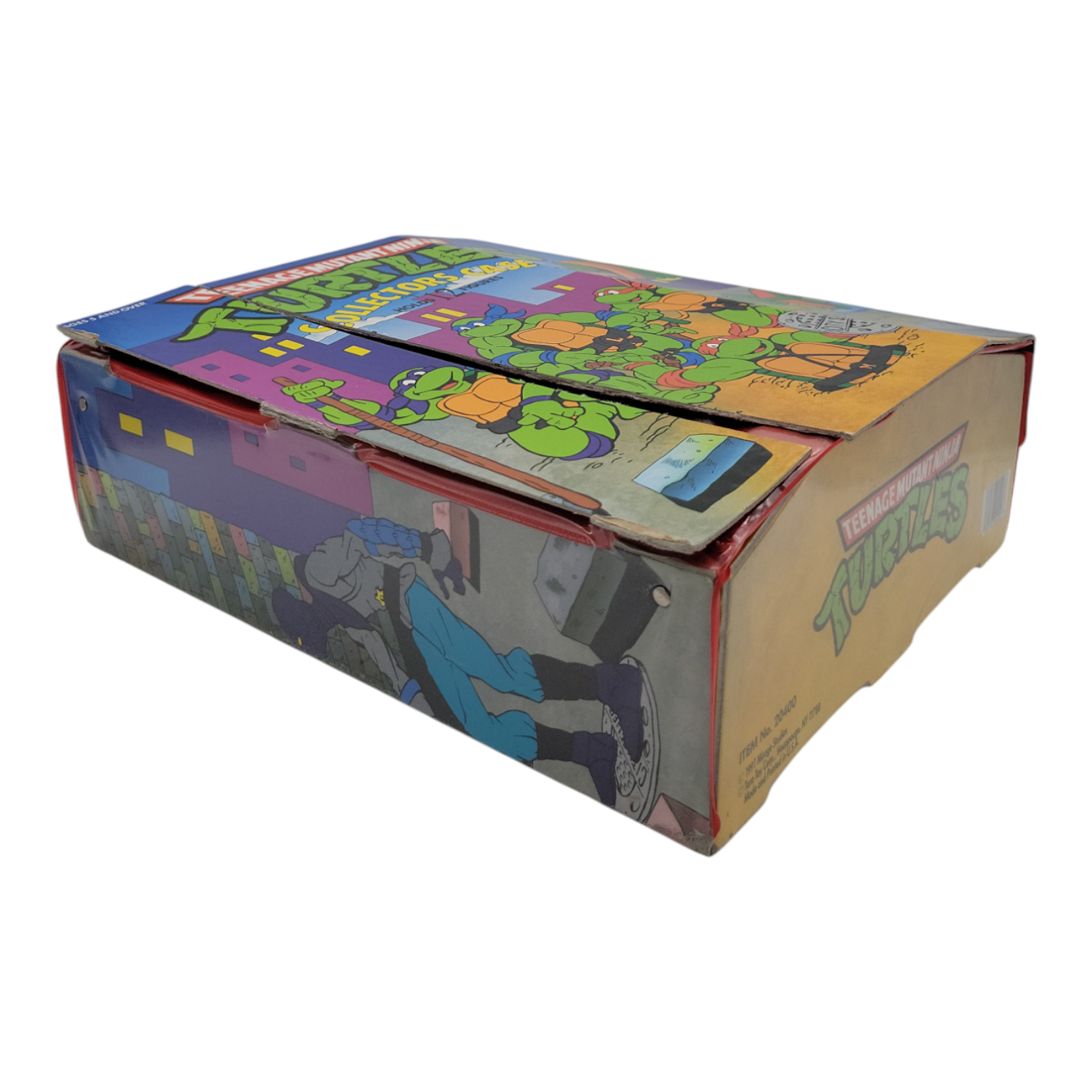 Vintage Teenage Mutant Ninja Turtles Deluxe Collectors Carrying Case