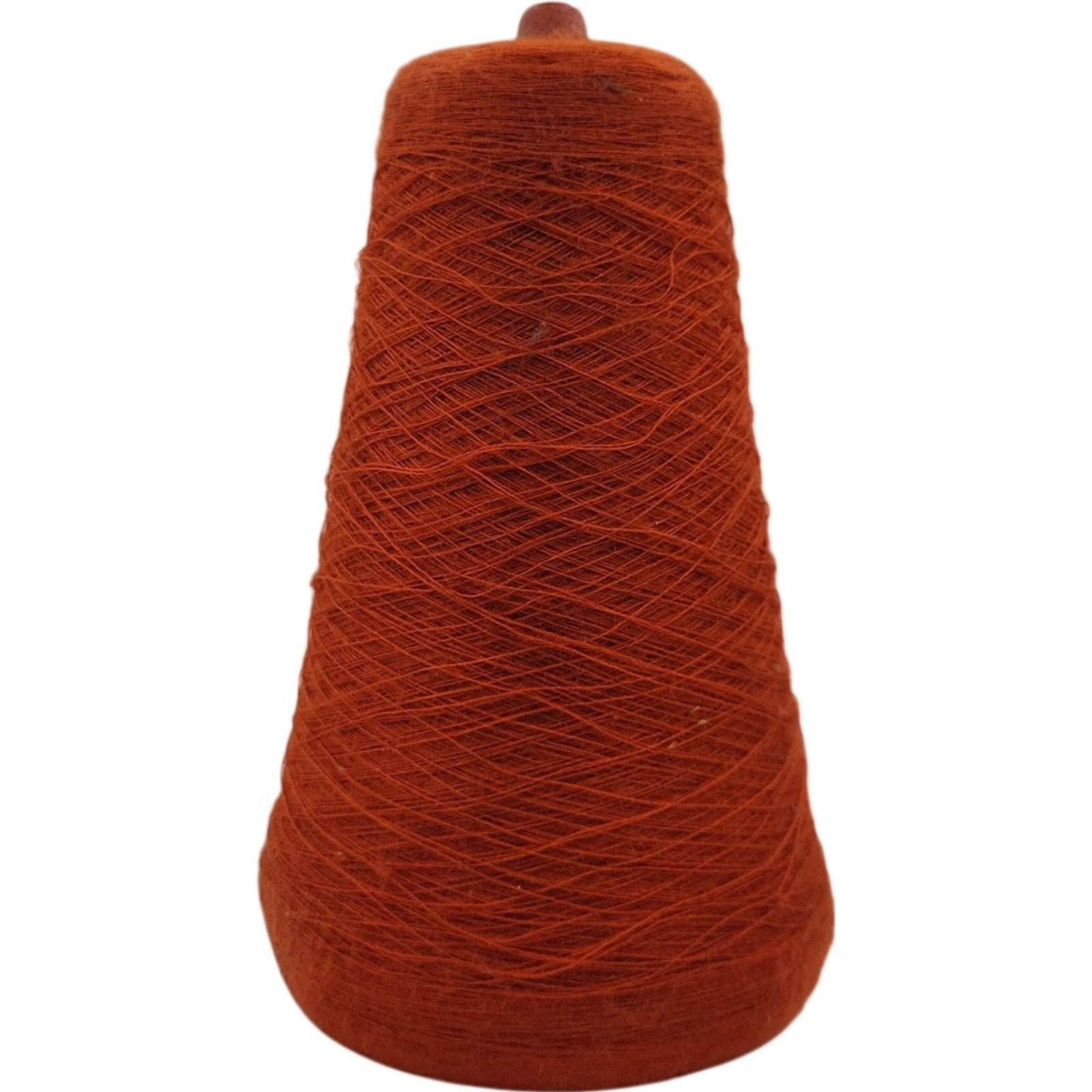 Vintage Phoenix Dye Works Foxglove Red 1/31 Acrilan Chempun weaving Cone Yarn