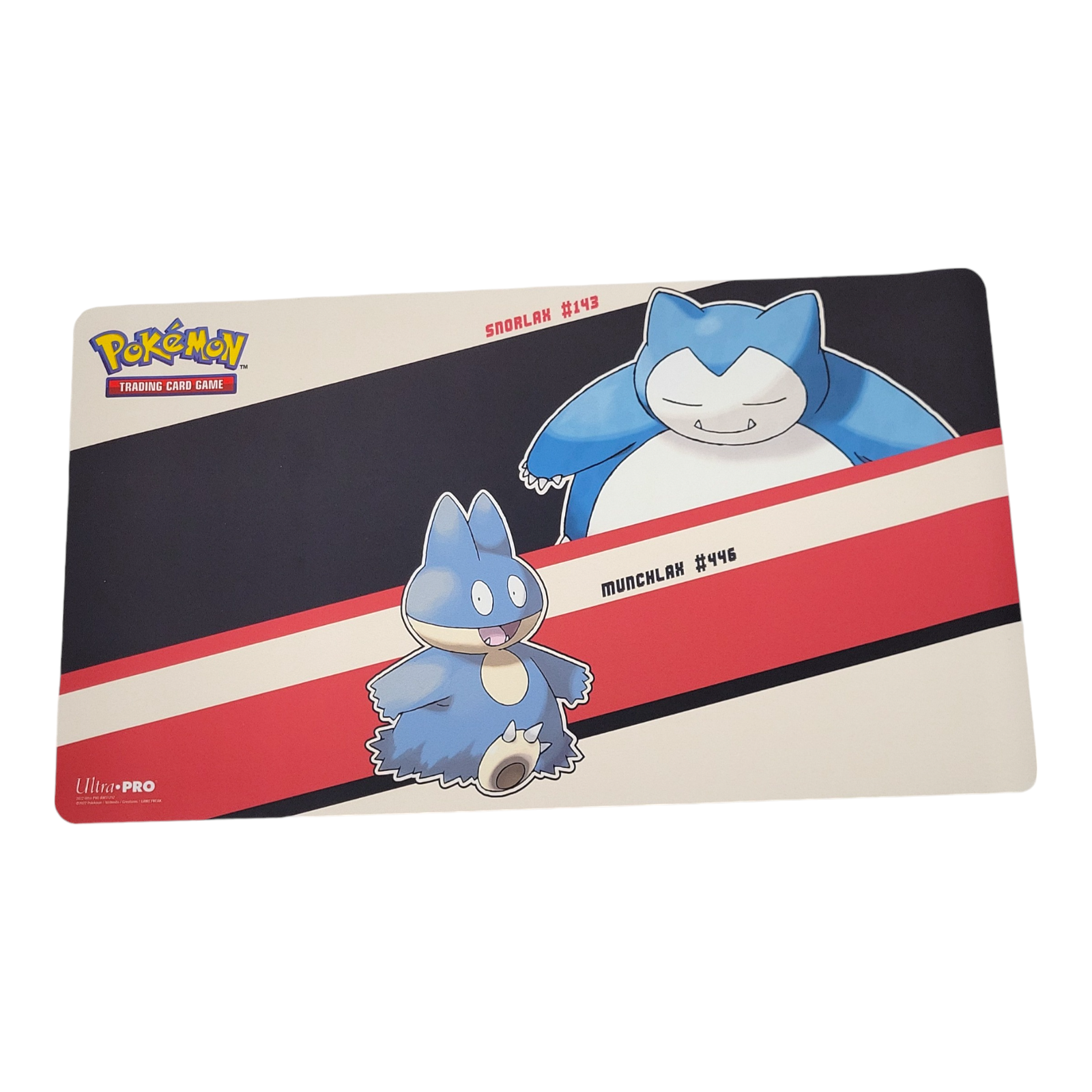 Ultra PRO Pokemon Snorlax and Munchlax Playmat 24" x 13.5" TCG Card Game Mat