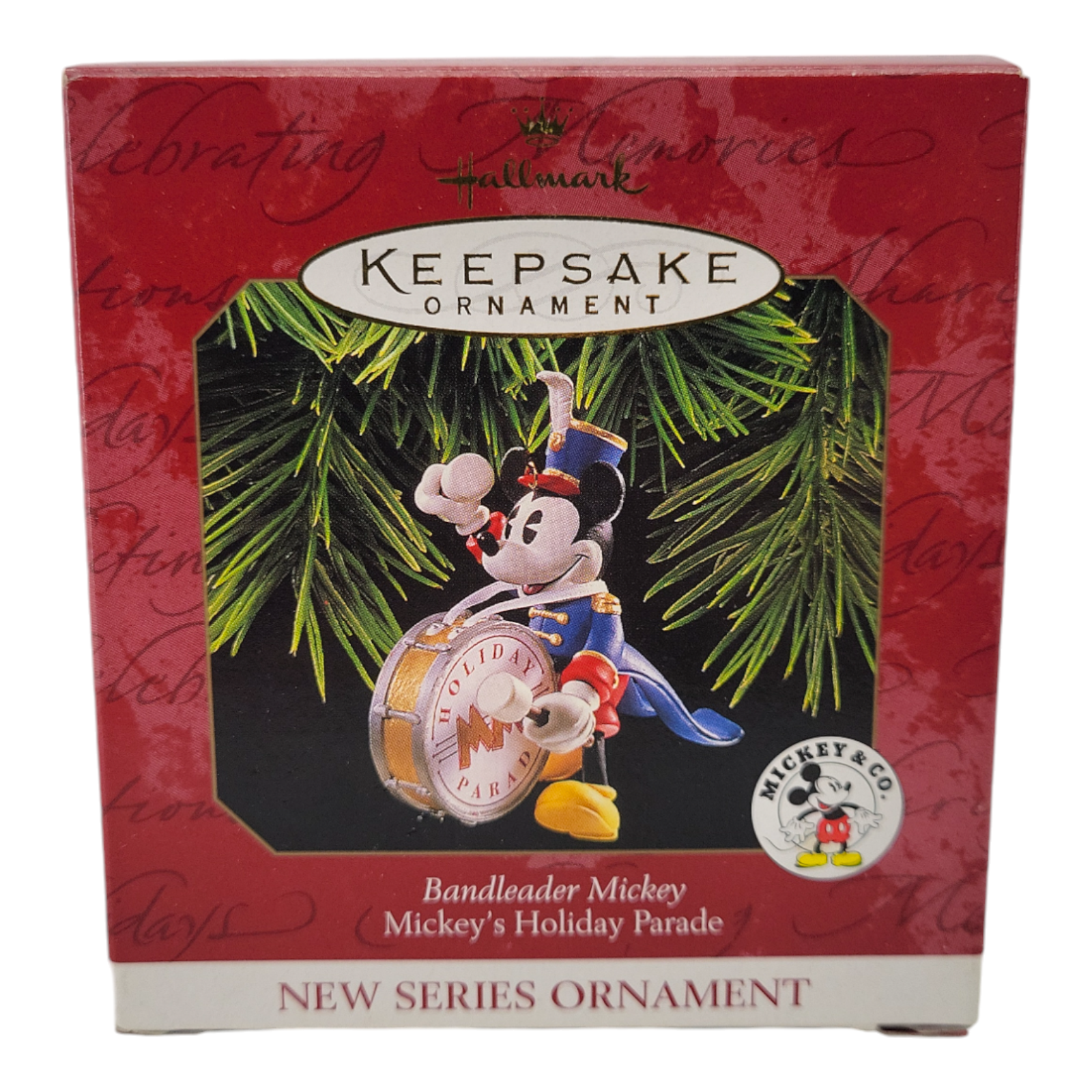 1997 Hallmark Keepsake Christmas Ornament Bandleader Mickey Mouse Holiday Parade
