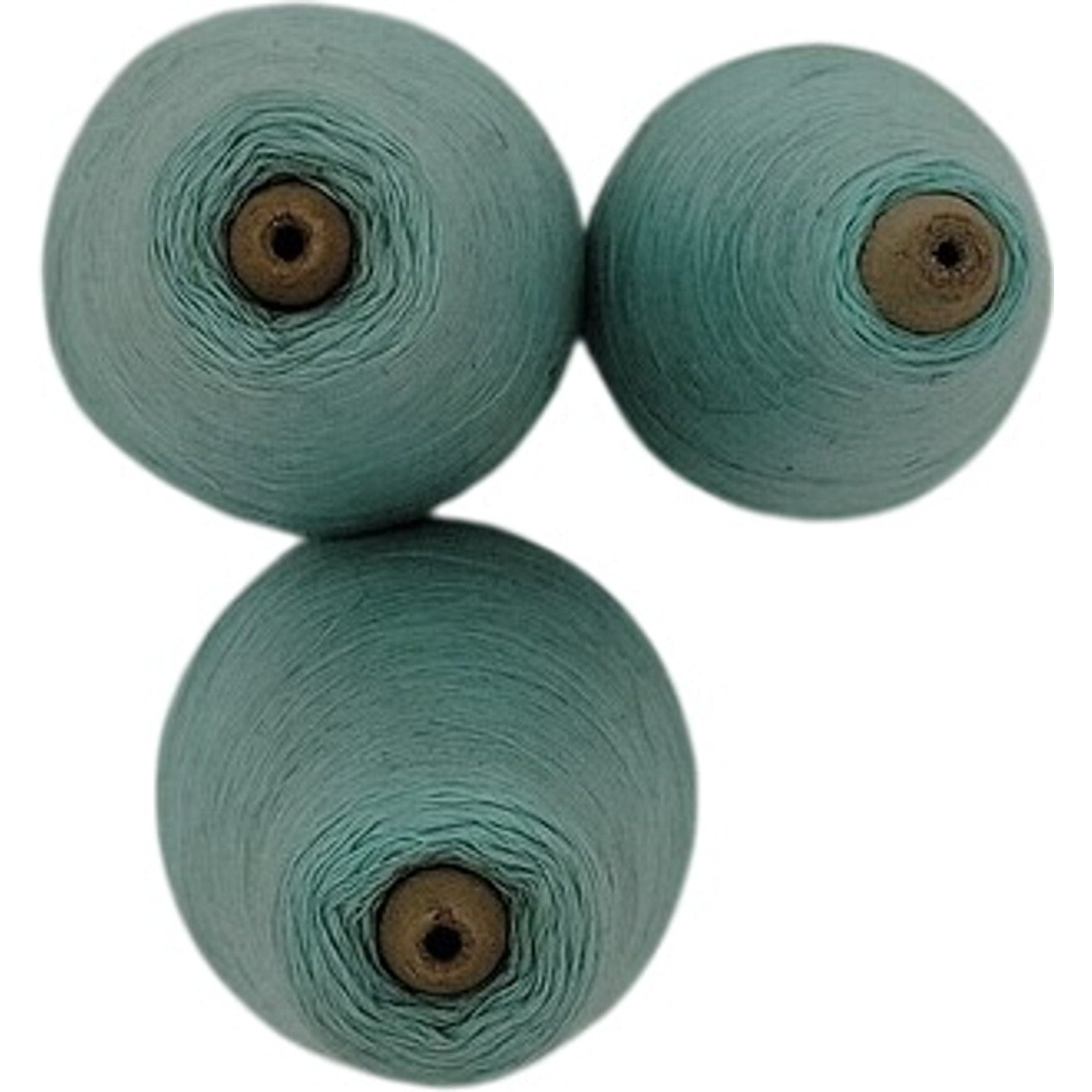 Vintage 1980s Phoenix Dye Works 1/28 LT. Jade 0024731 Yarn Cone Lot of 3