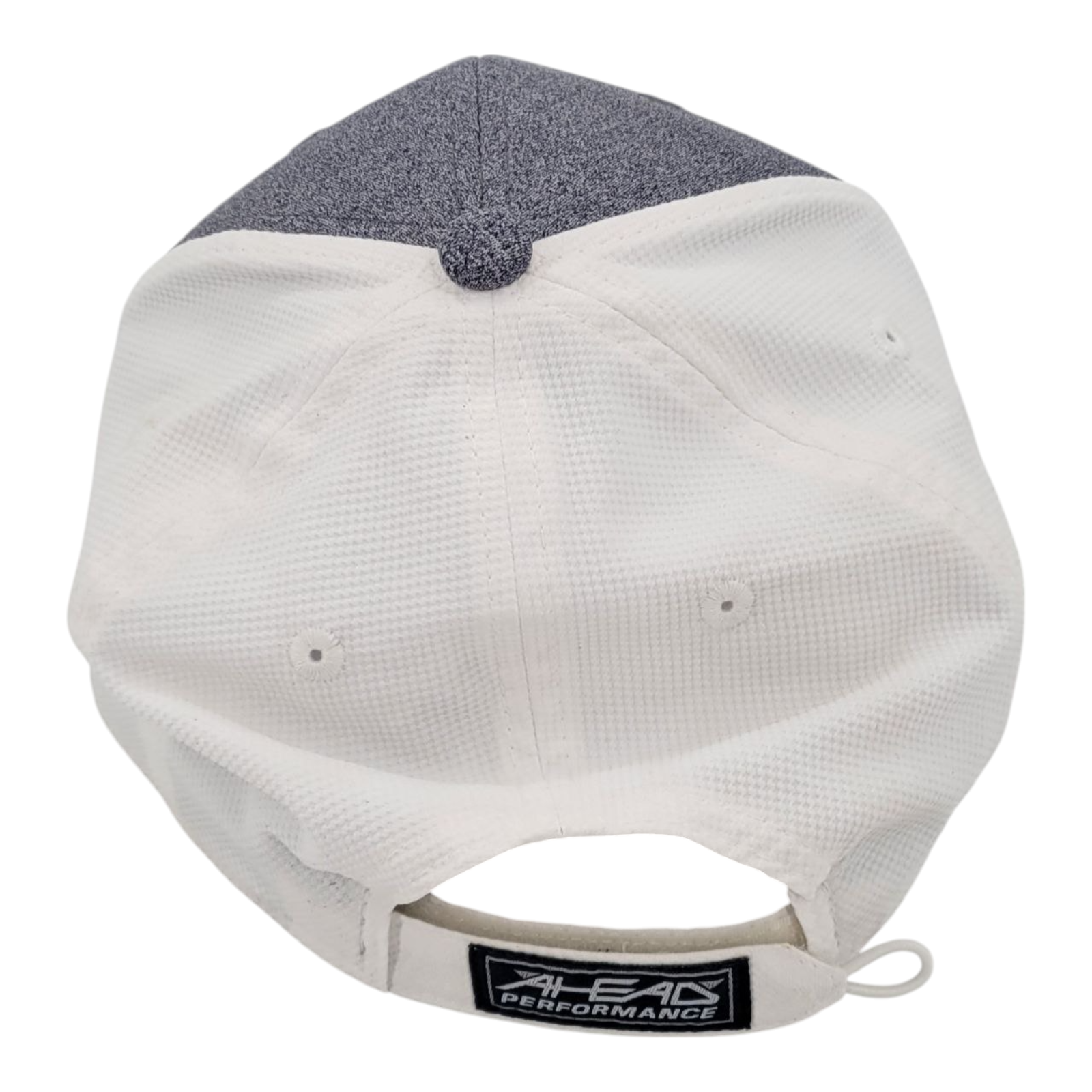 AHEAD Mid Fit Combat Veterans to Careers Adjustable Baseball Hat Gray White