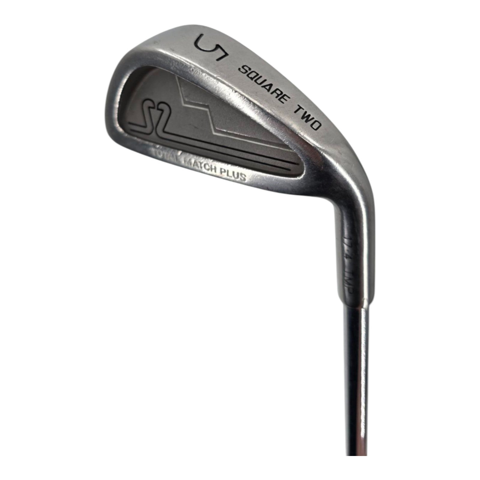 Square Two S2 Total Match Plus 17-4 Mens RH 5 Iron Steel Shaft Lamkin Grip 38"