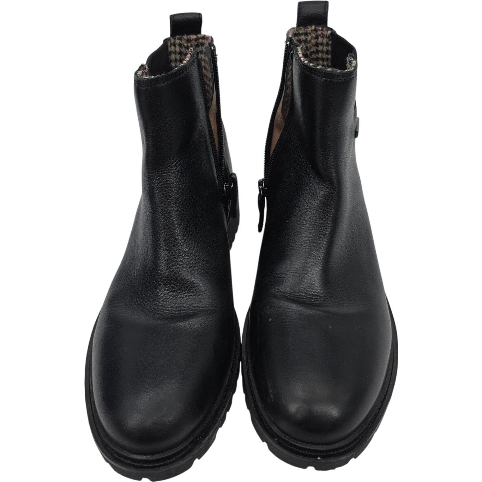 Rockport Ryleigh Chelsea Boots Waterproof Leather Black Womens US 7.5M