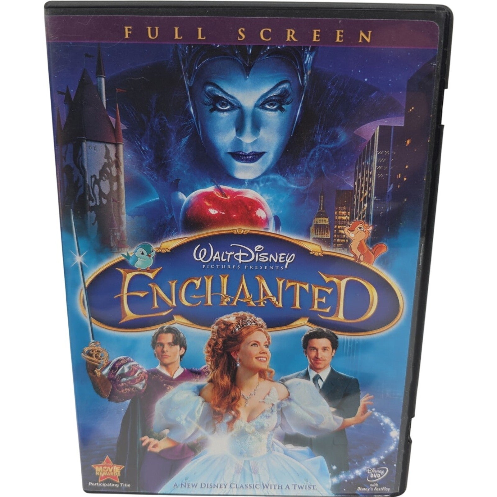 Walt Disney Enchanted (Full Screen Edition) DVD with Inserts and Bonus Features