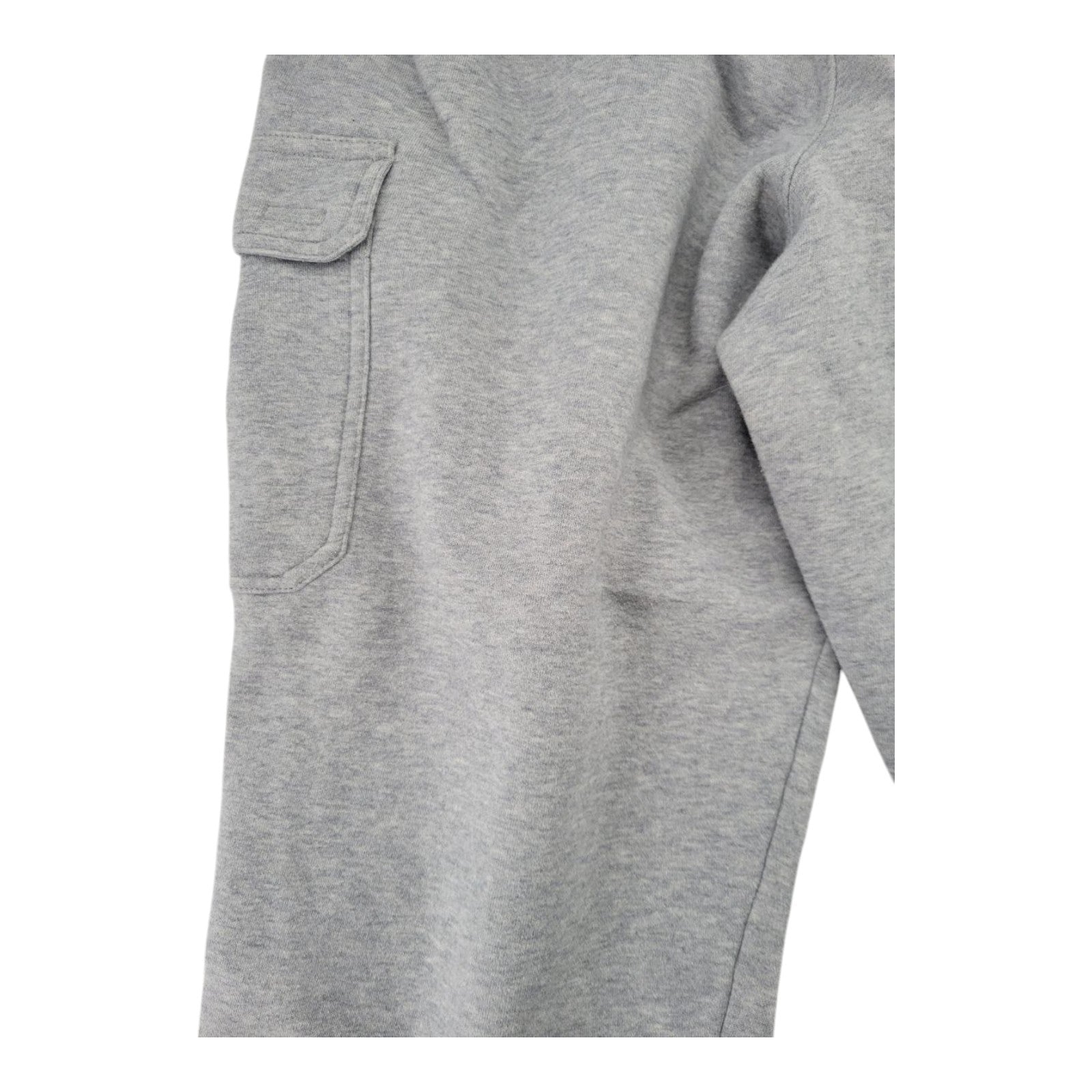 AND1 Men's Gray Fleece Cargo Sweatpants Size XL Drawstring Waist Comfy Fit