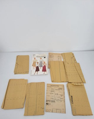 Vintage Simplicity Skirt Pattern 6992 Size 10 Uncut