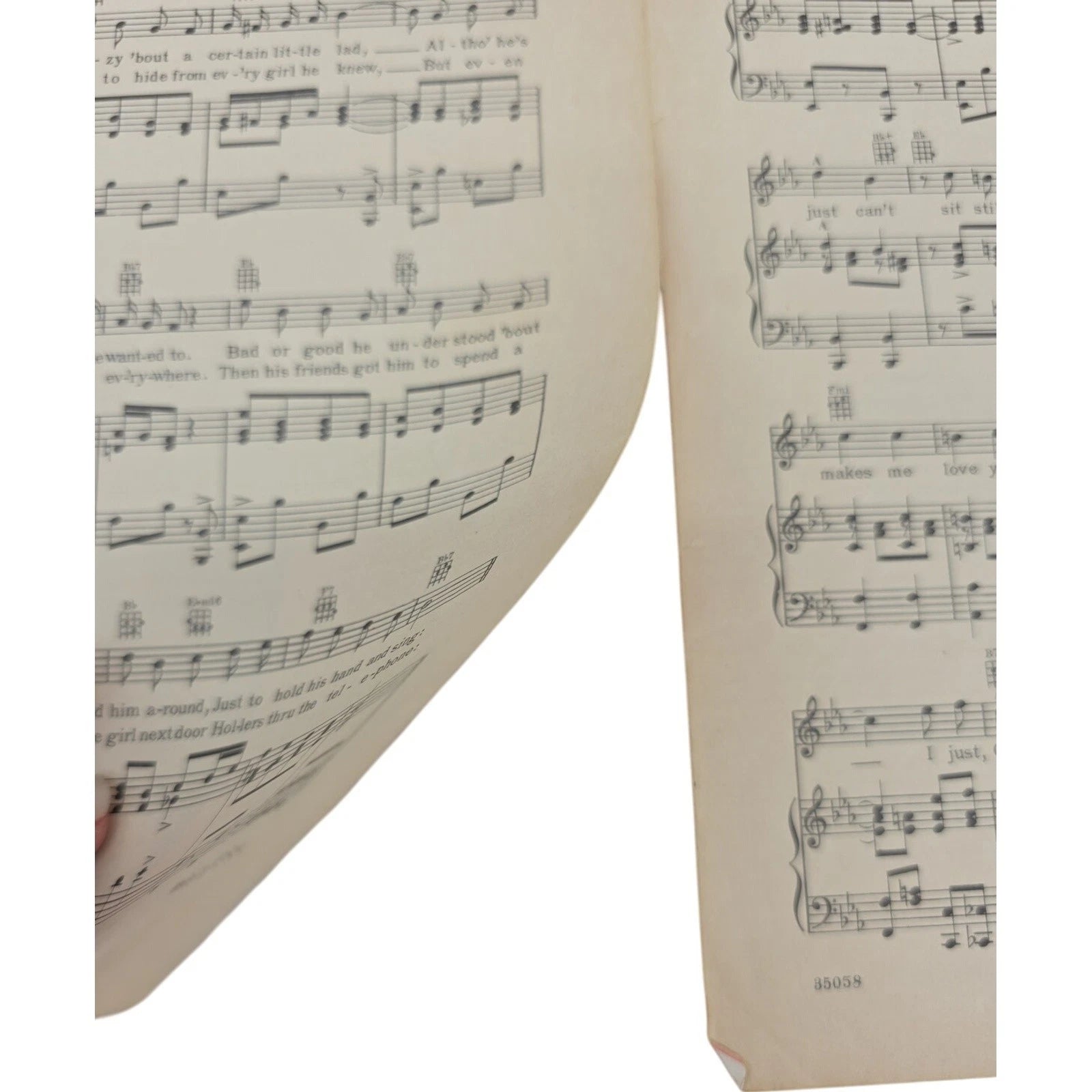 Vintage 1917 Oh Johnny Oh Johnny Oh Sheet Music by Ed Rose and A Olman