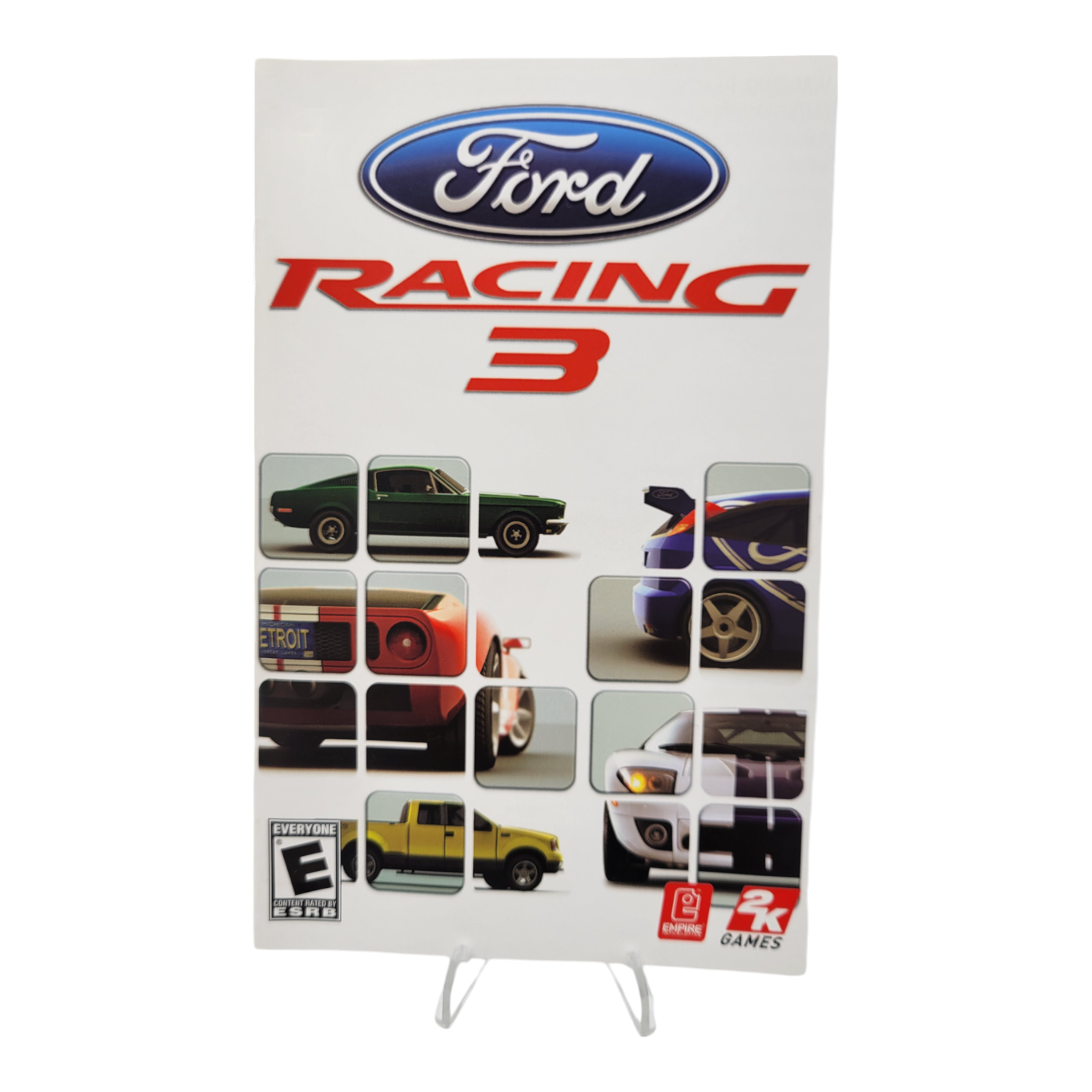 2K Games Ford Racing 3 PlayStation 2 Game 2005 with Manual