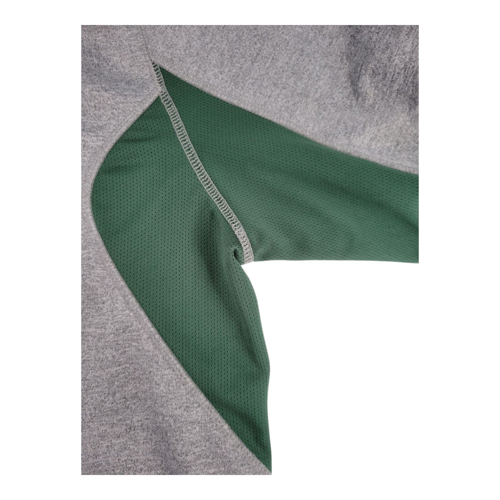 Nike Miami Hurricanes Therma-Fit Hoodie XL Gray Green Pullover NCAA
