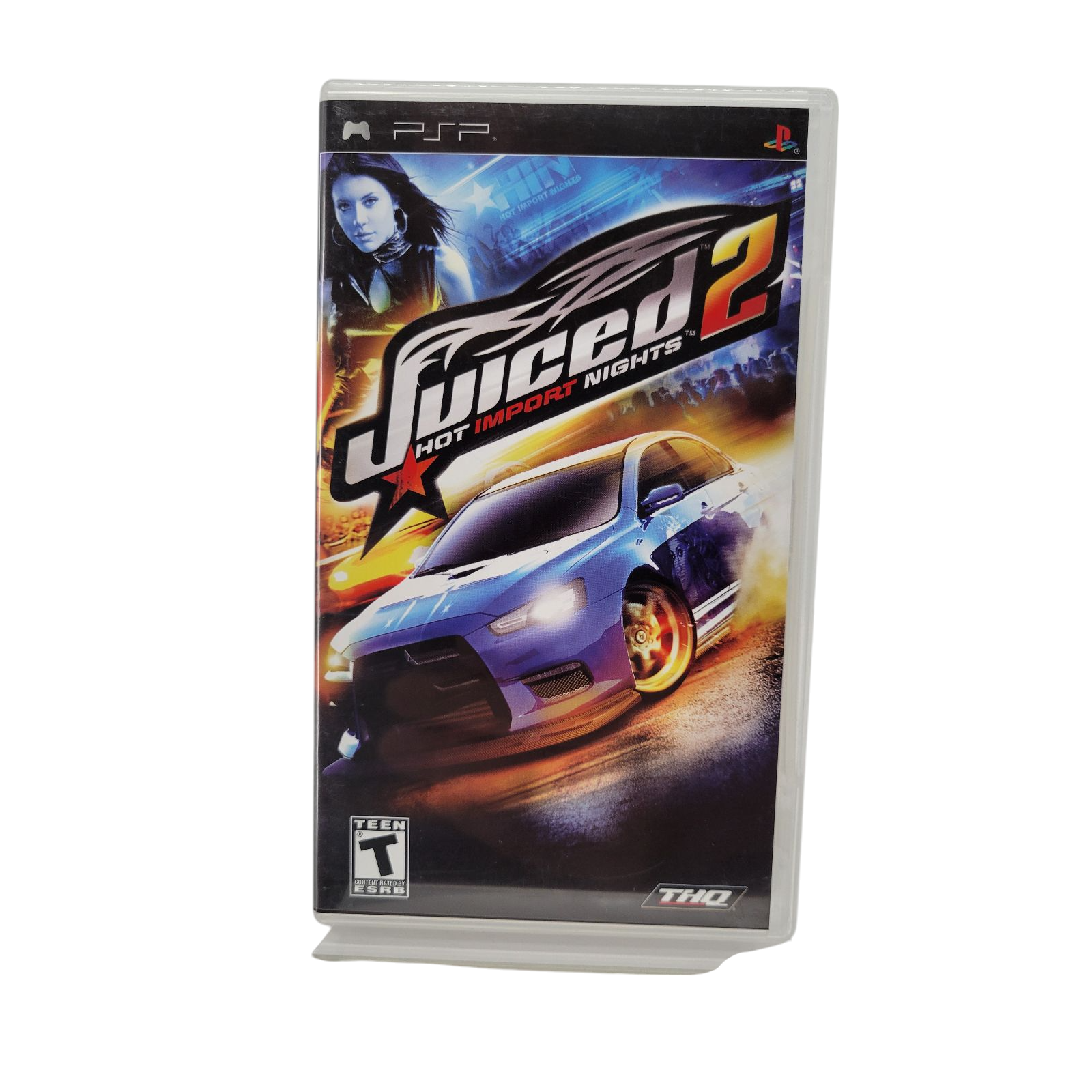 THQ 2007 Juiced 2 Hot Import Nights Sony PSP Game Complete UMD Case Manual