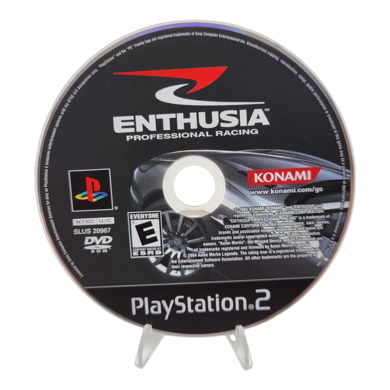 Konami Enthusia Professional Racing PlayStation 2 2005 Complete PS2 Game