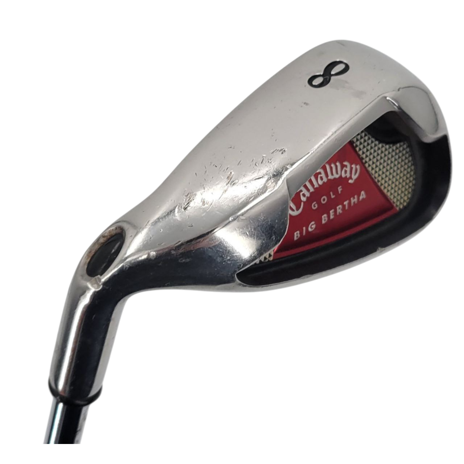 Callaway Big Bertha Mens 8 Iron Golf Club Steel Shaft Original Grip LH 37"