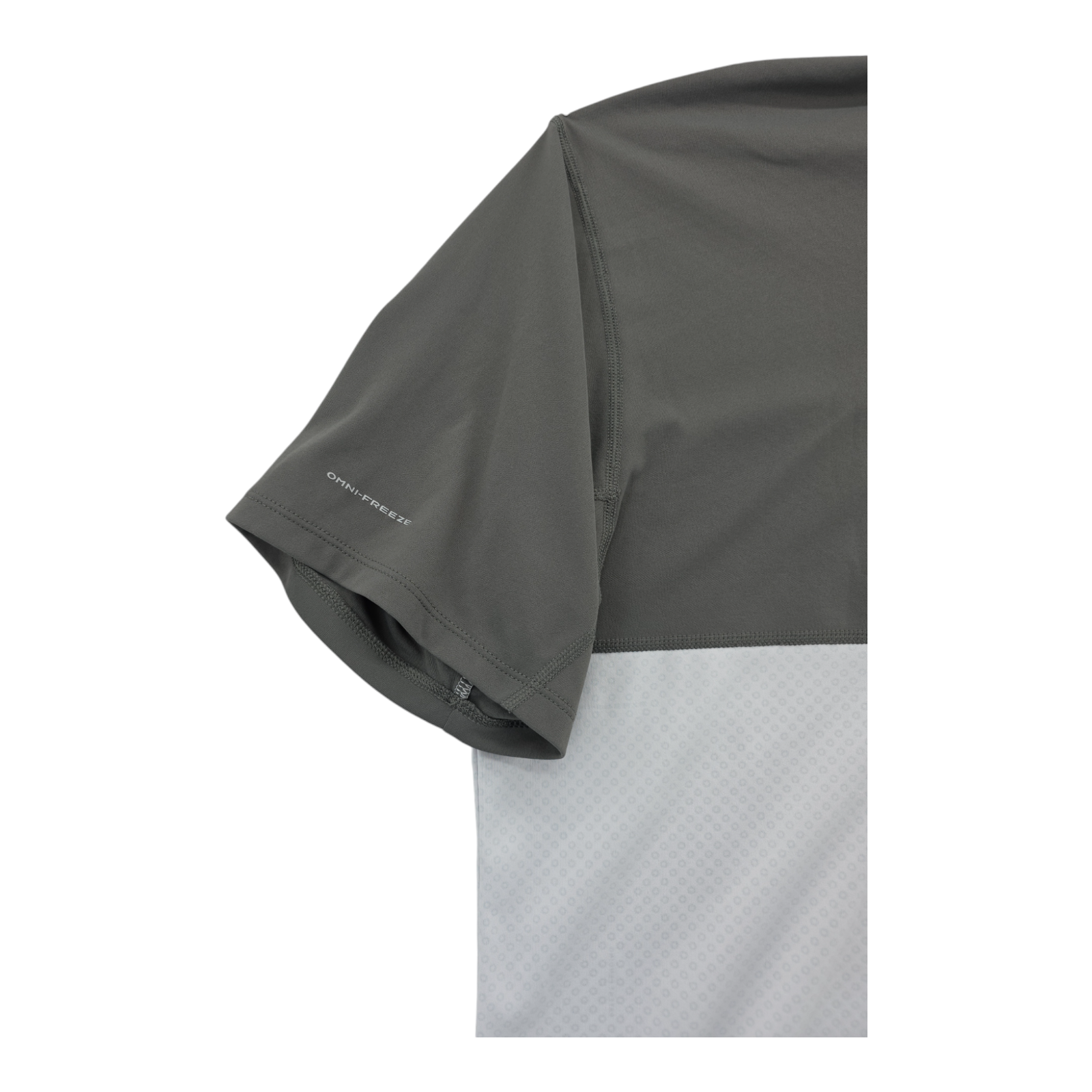 Columbia PFG Omni Freeze Zero Polo Shirt Gray White Short Sleeve XXL 2TG