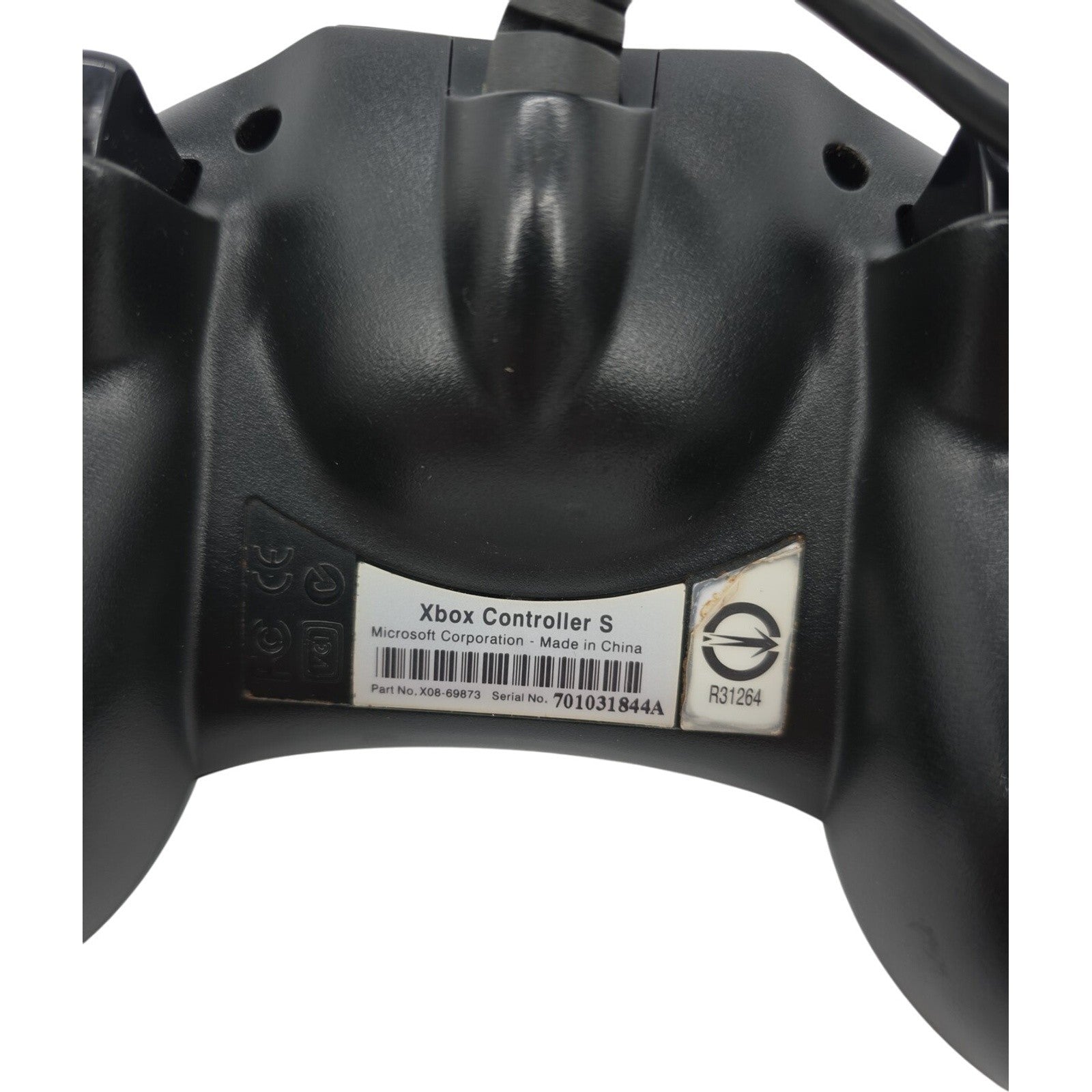 Microsoft Xbox Controller S Wired Black Model X08-69873 Original Tested Working