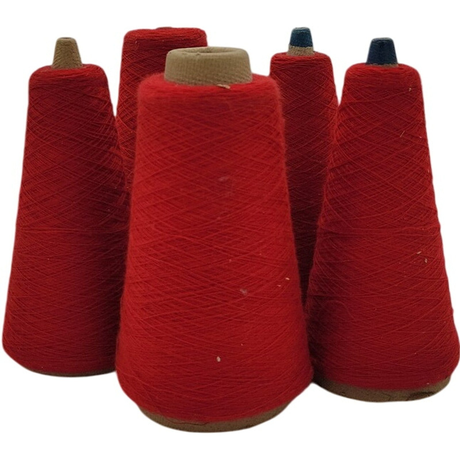 Vintage Phoenix Dye Works Chemspun Berry 1021661 Acrylic 1/28 Lot of 5