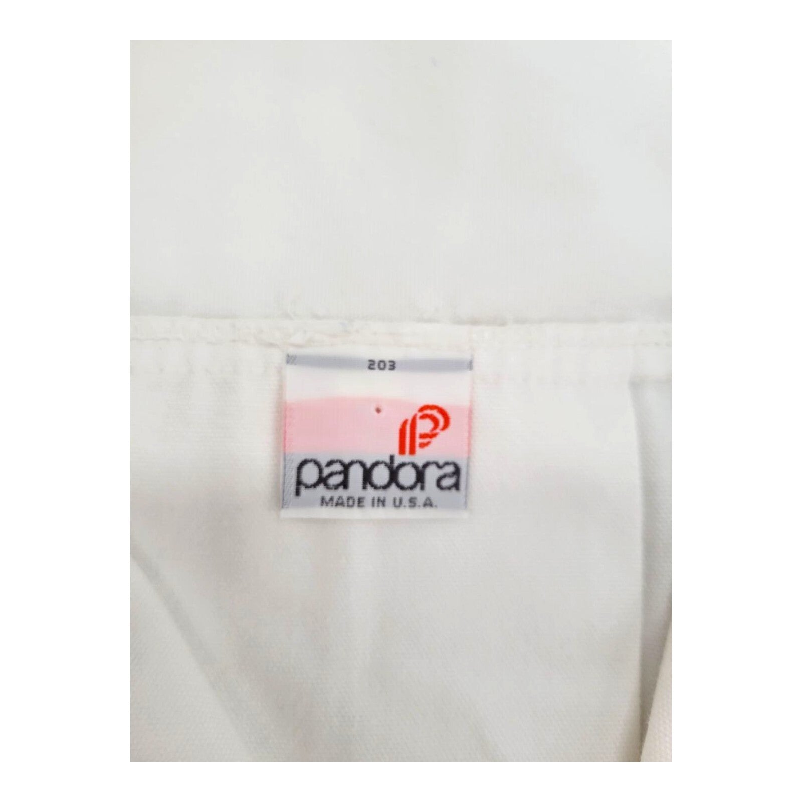 Pandora White Button Front Jacket Womens Casual Style Size 9/10