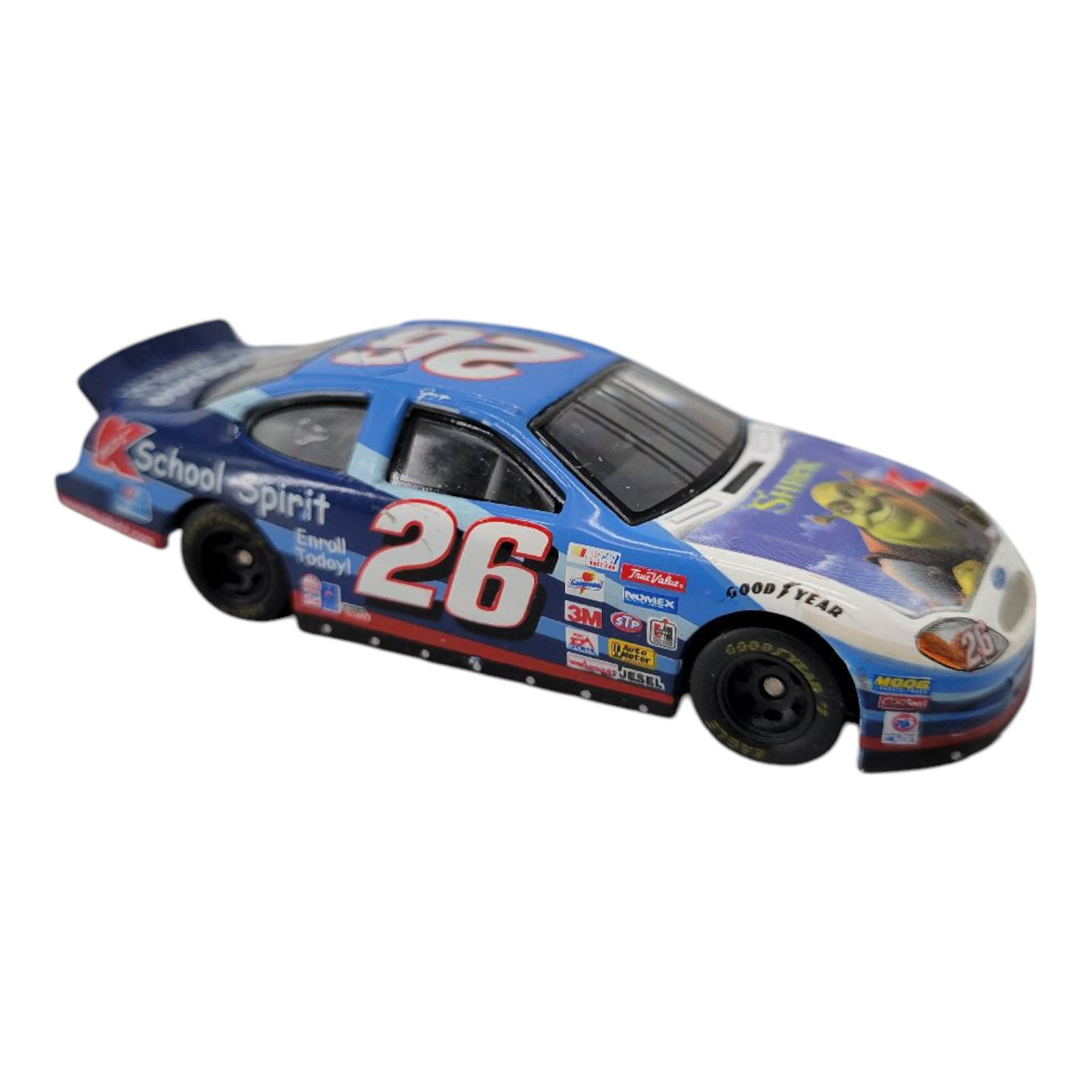 Racing Champions #26 Kmart Shrek NASCAR Diecast Racing Car Collectible