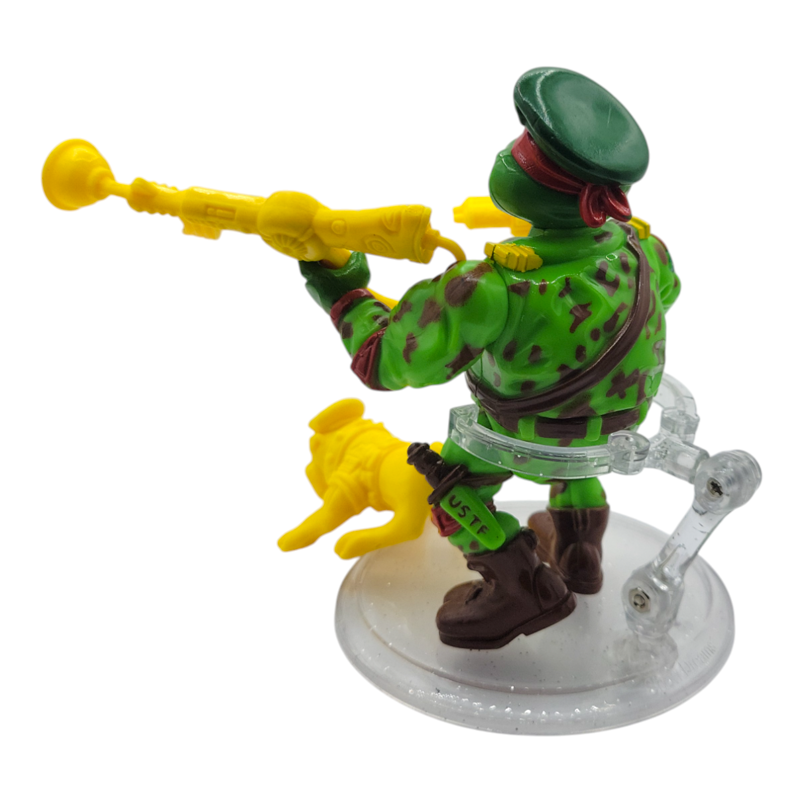 1991 Green Beret Raphael TMNT Teenage Mutant Ninja Turtles Playmates Vintage