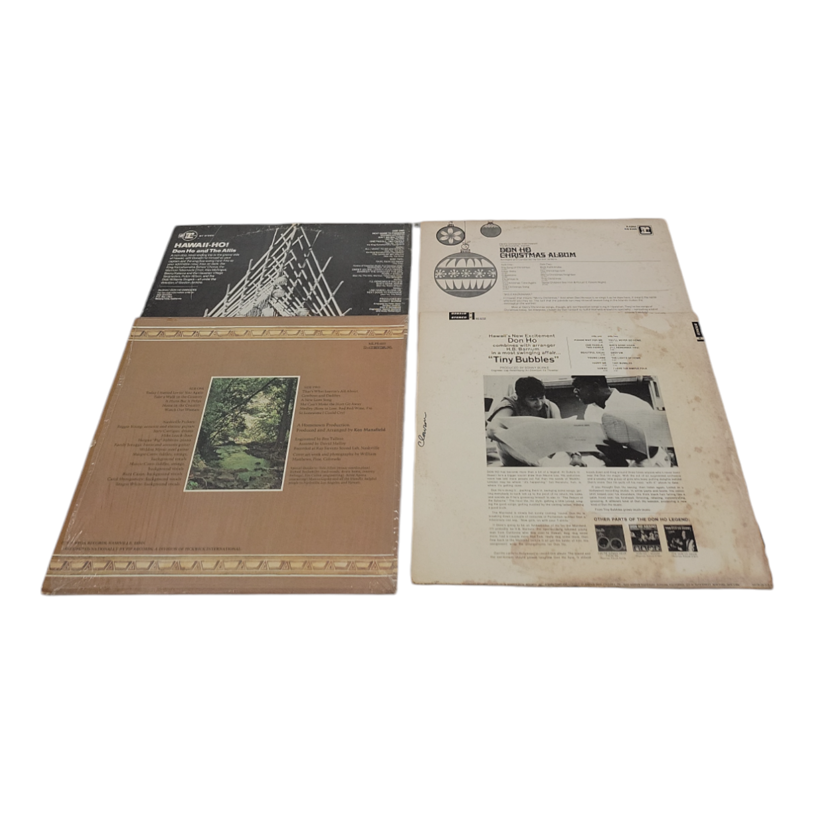 Vintage Reprise Records Don Ho Vinyl LP 4 Album Set