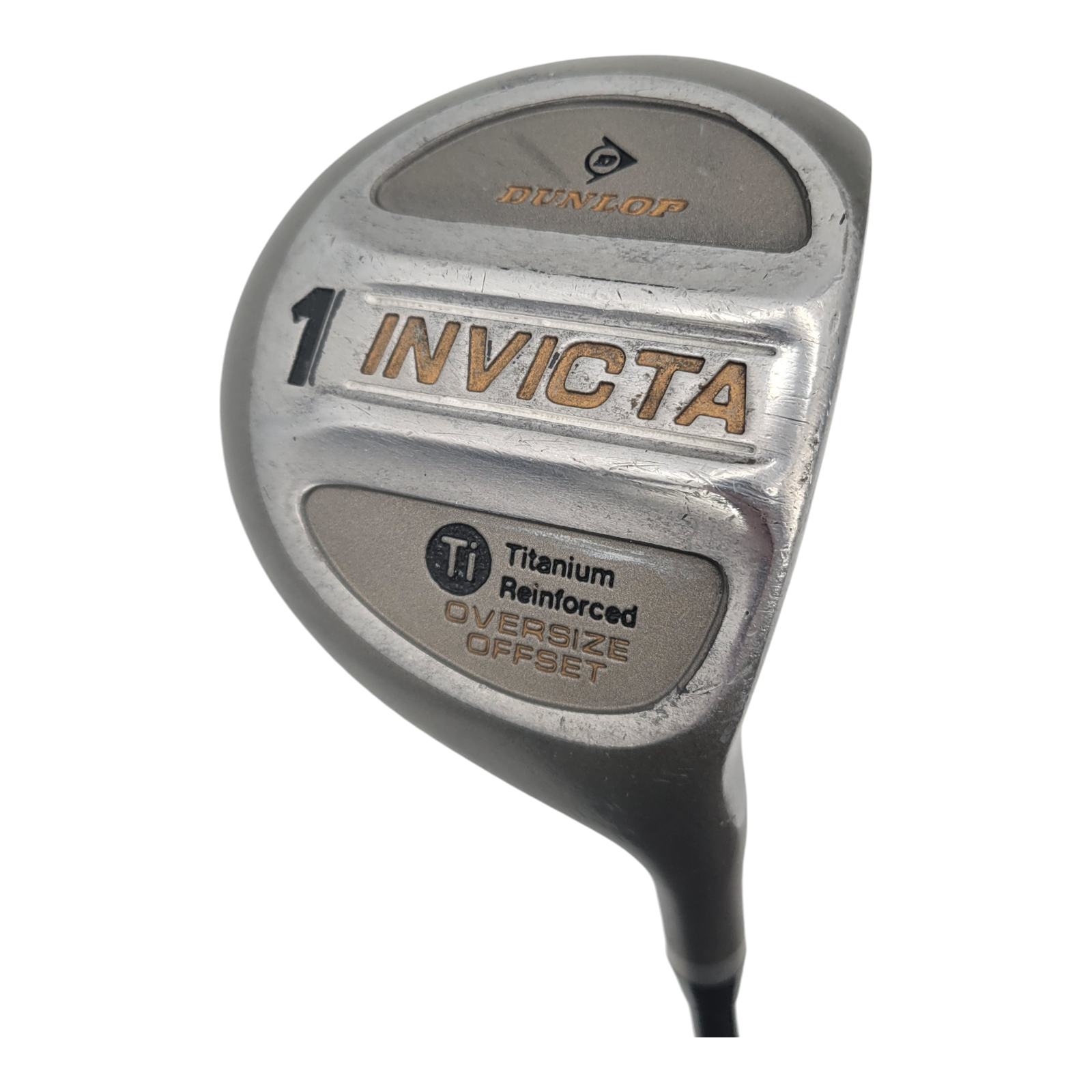 Dunlop Invicta Oversize Offset Titanium Reinforced Driver Golf Club RH 40”