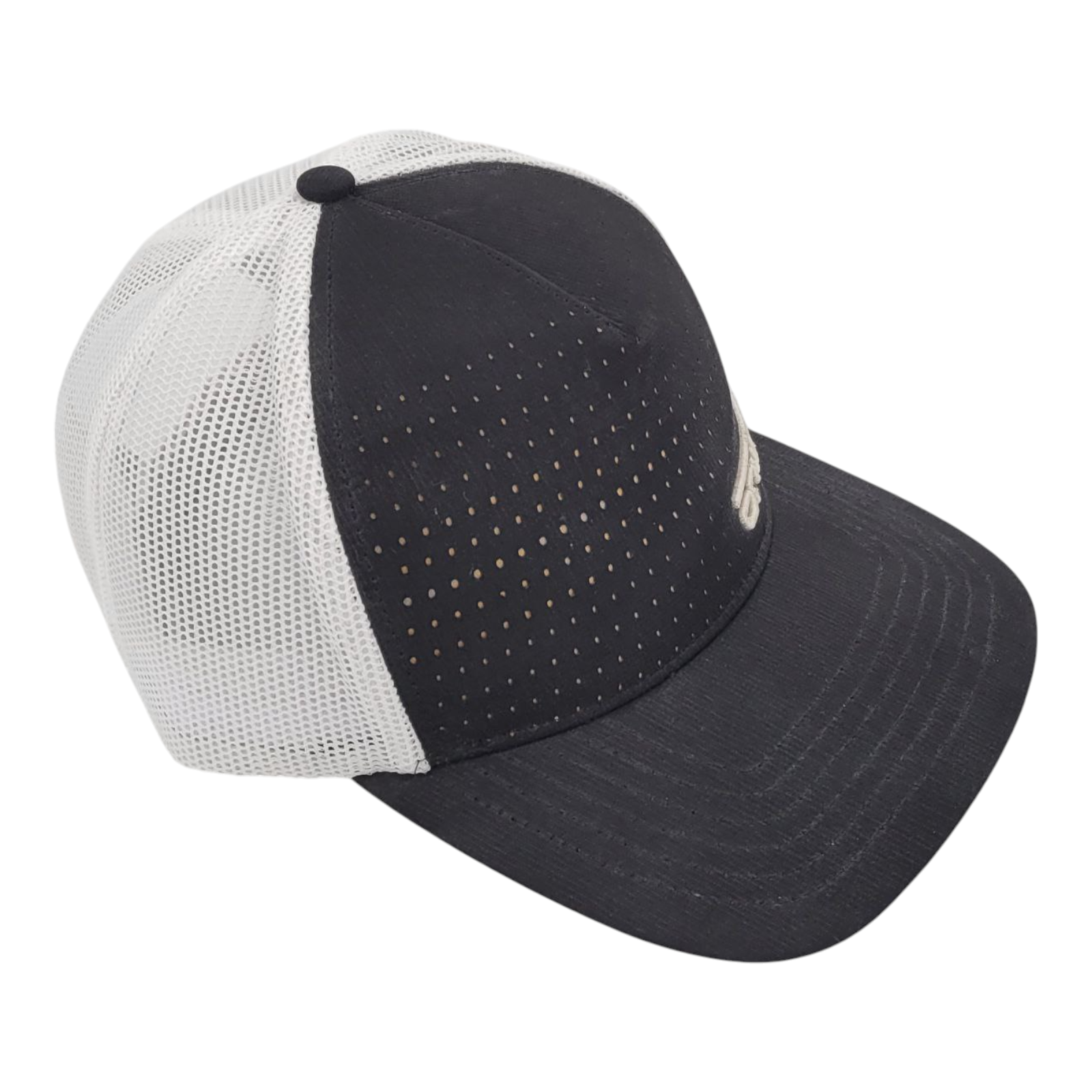Club Car Onward Black White Adjustable Hat Unstructured Embroidered Logo