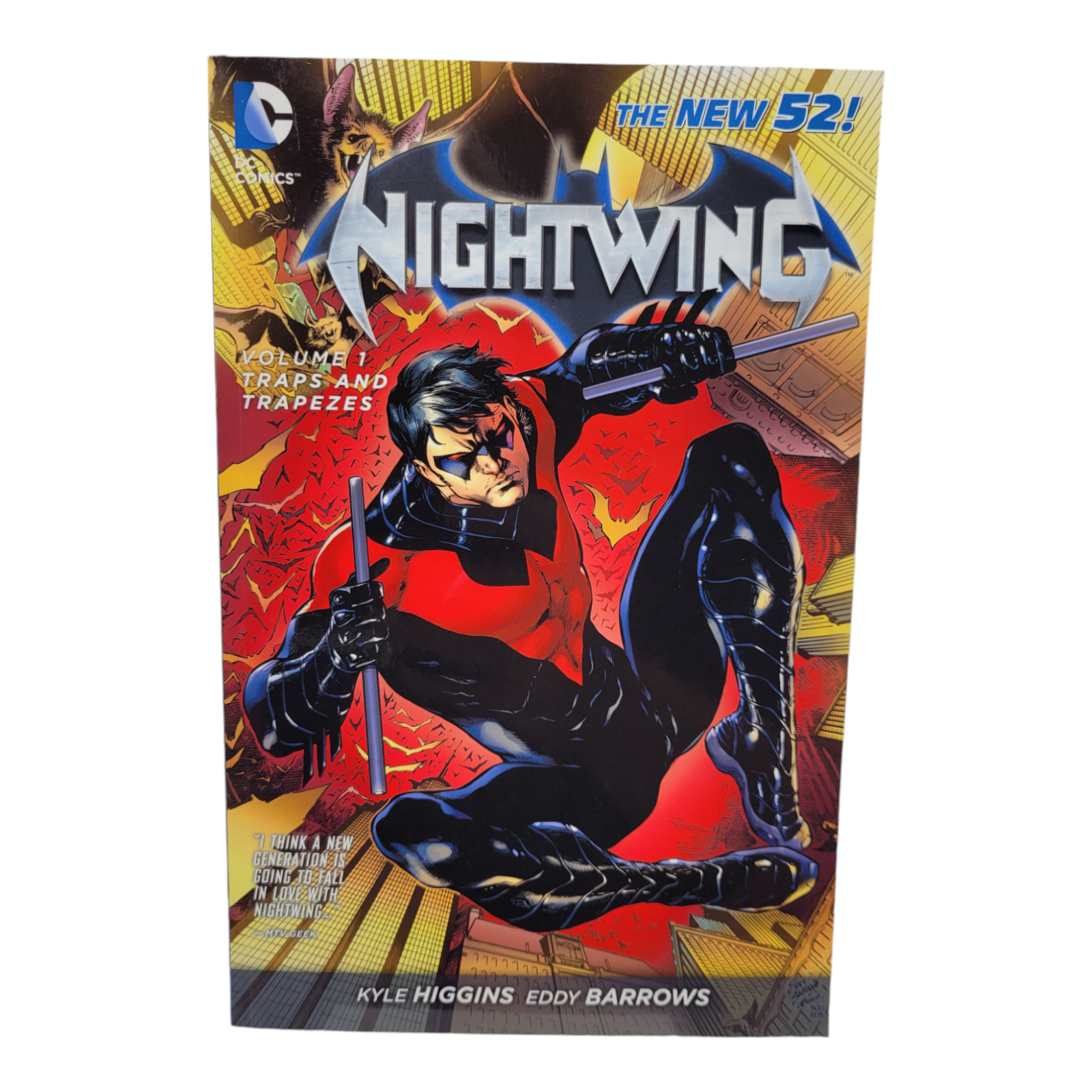 DC Comics Nightwing Volume 1 Traps and Trapezes New 52 by Kyle Higgins