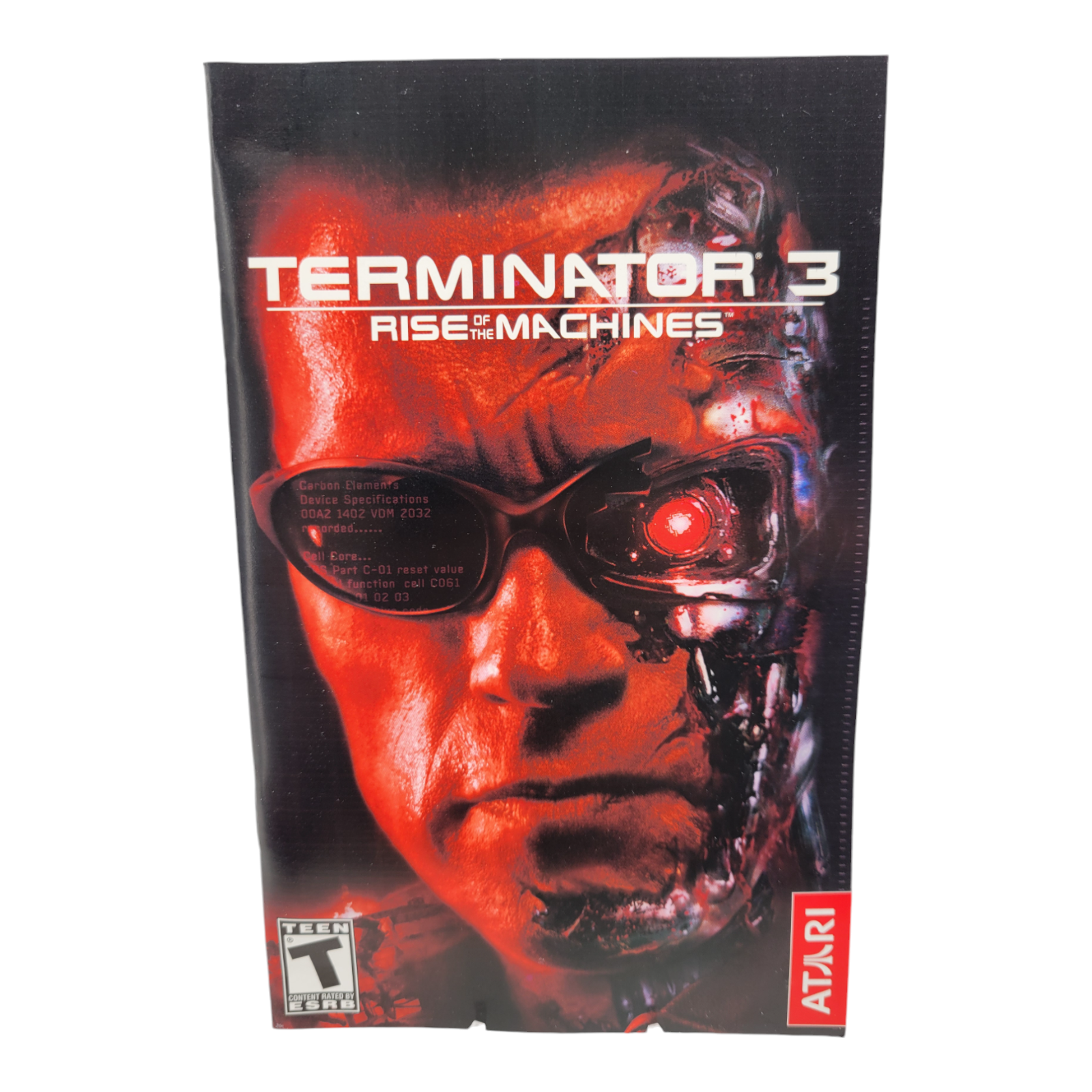 Atari Terminator 3 Rise of the Machines PS2 Game with Manual and Case 2003