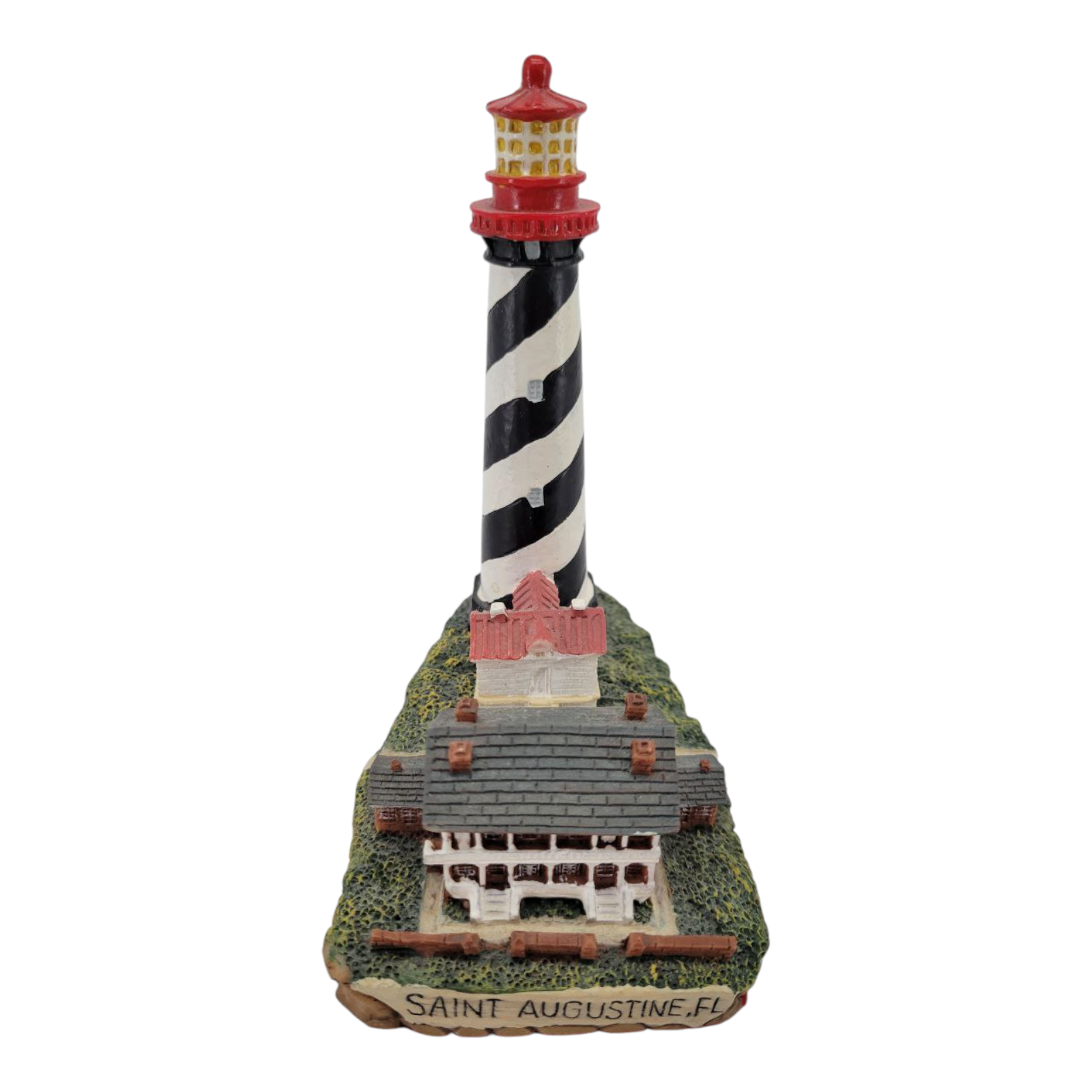 Golder Image Saint Augustine Florida Lighthouse and Keepers House Figurine