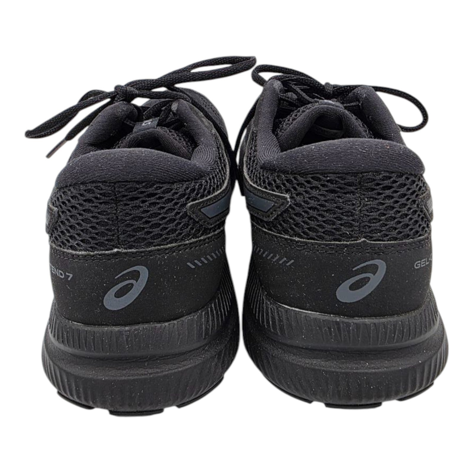 ASICS Gel-Contend 7 Running Shoes Black AmpliFoam Men’s Size 8 1011B040