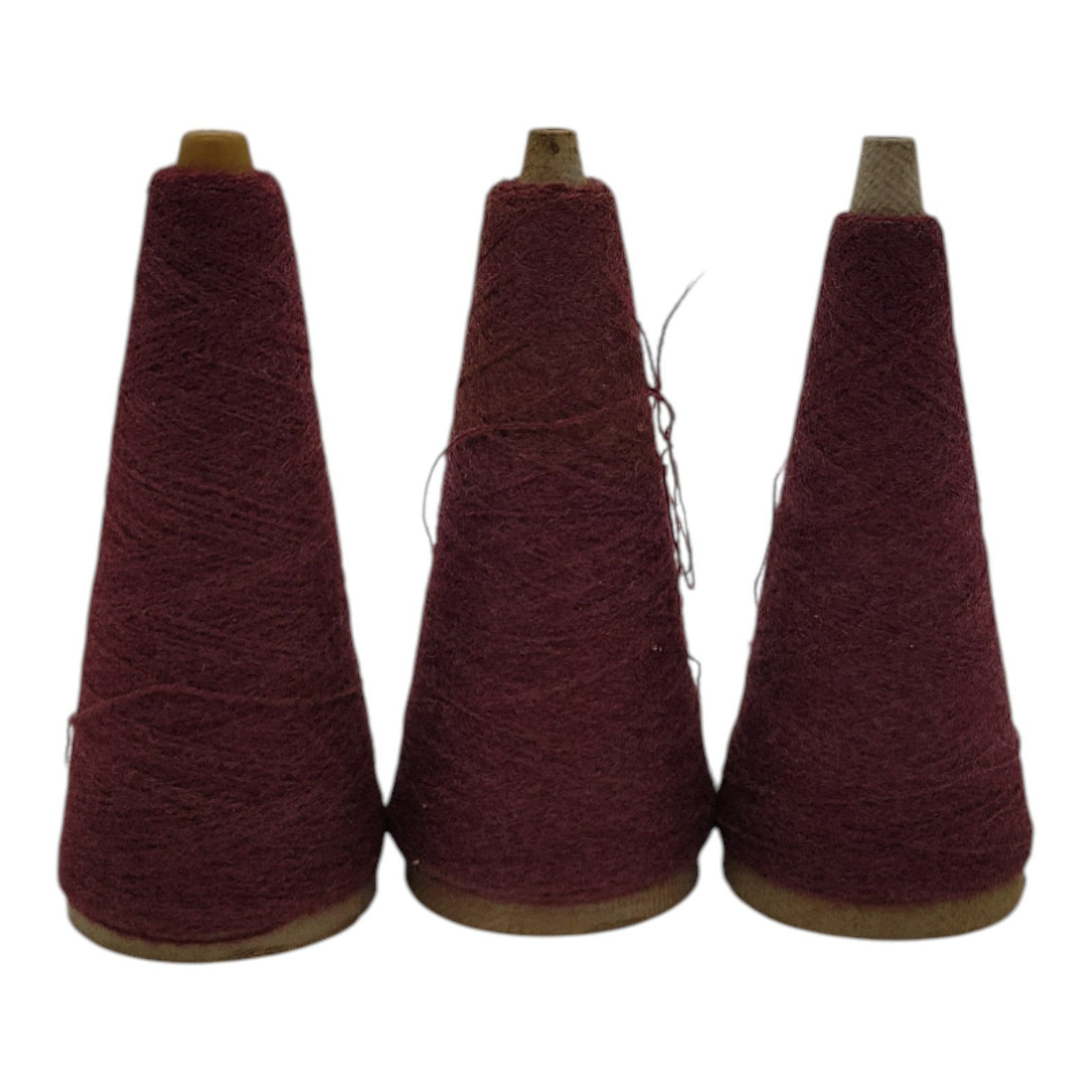 Vintage Malina Navy 604 Yarn Cone Acrylic 2/24 Lot of 3