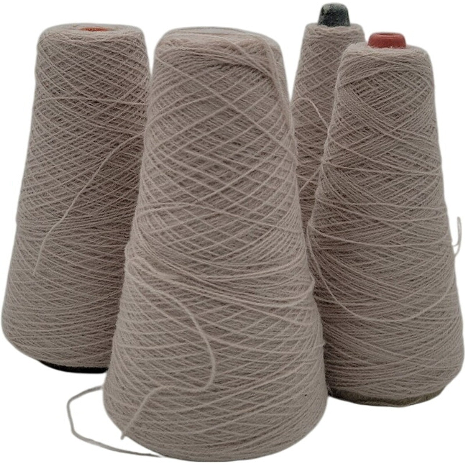 Vintage Jed Delta 2/24 Acrylic Weaving Knitting Yarn Sand 2207 Lot 0f 5