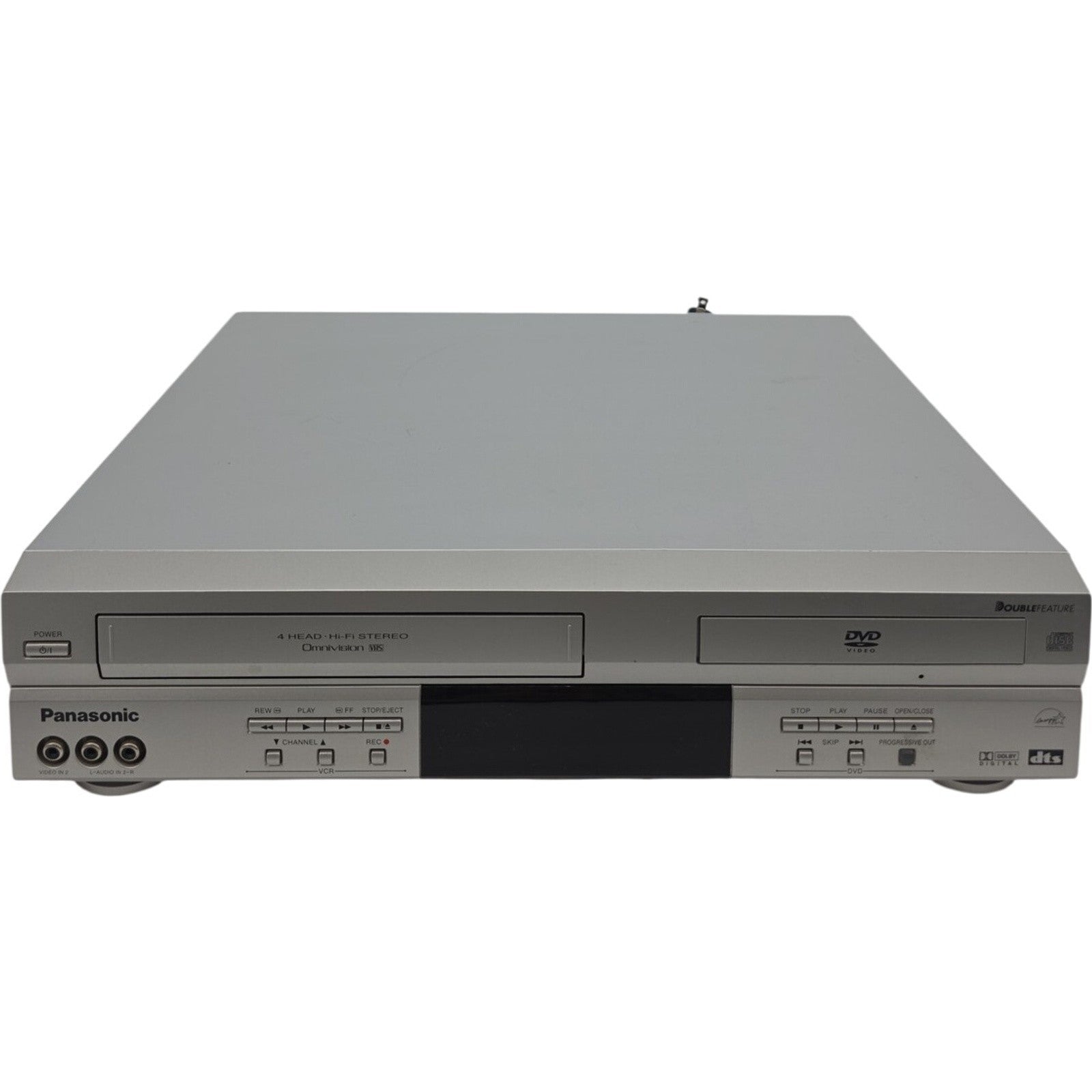 Panasonic PV-D4733S DVD VCR Combo Player Deck 4-Head Hi-Fi Stereo Omnivision