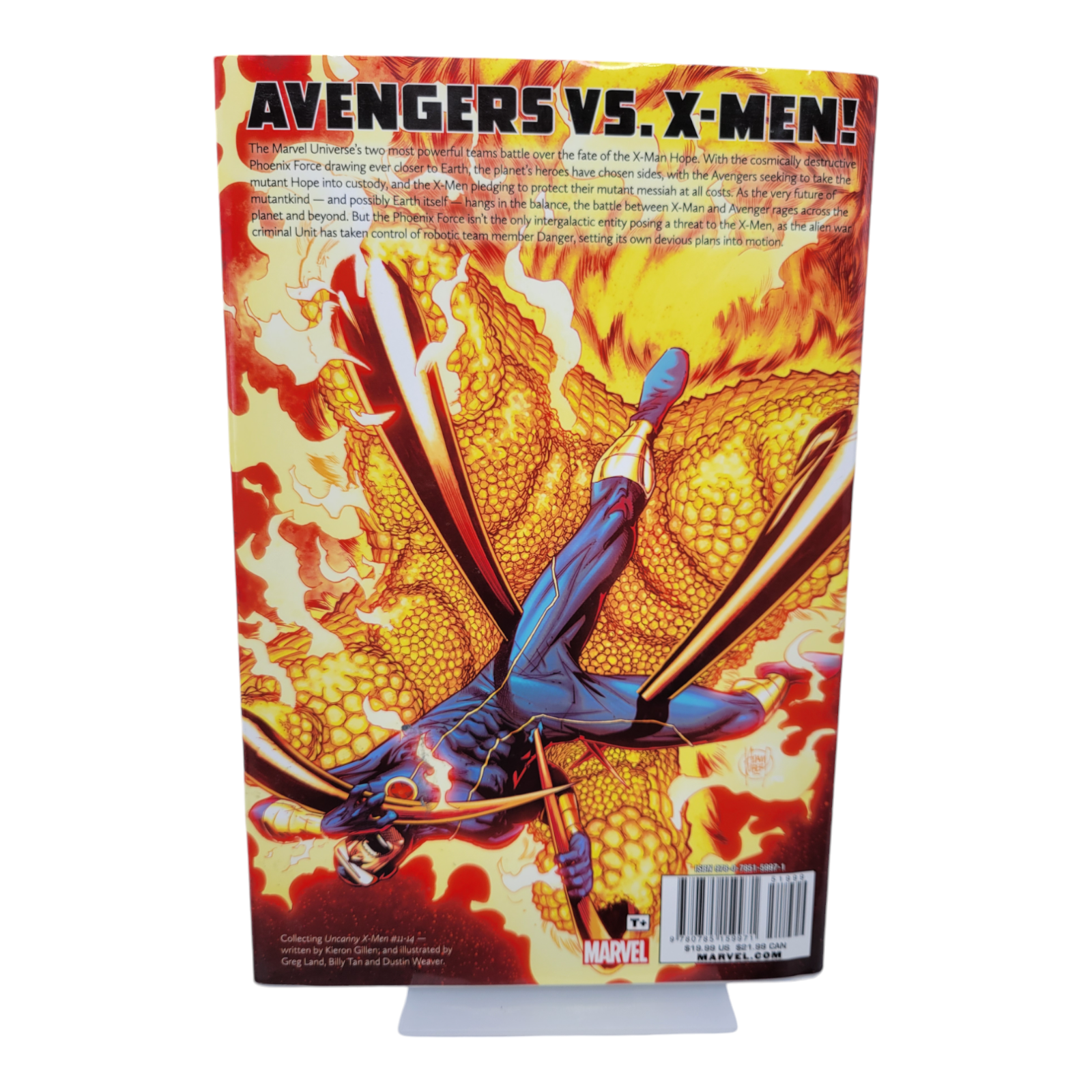 Marvel Avengers vs. X-Men Uncanny X-Men Graphic Novel Gillen Land Tan Weaver