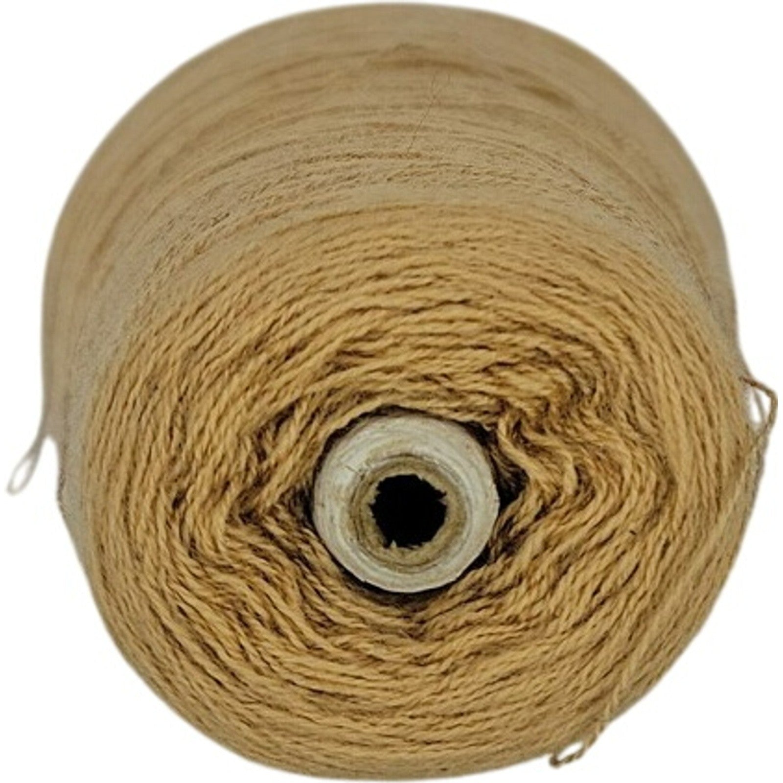 Vintage 1980s Pisgah Yarn 2/24 Acrylic Yarn Cone Honey 08678