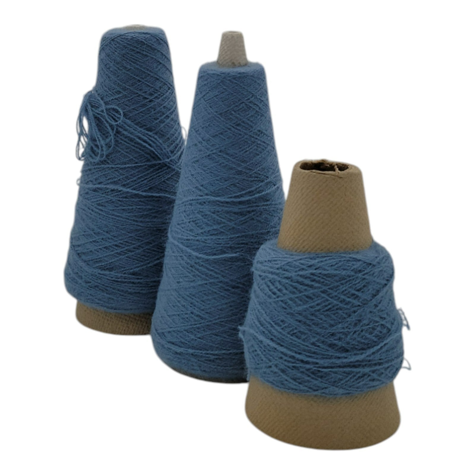 Vintage 1980s Templon Lavander Yarn Cone 2/24 Lot of 3