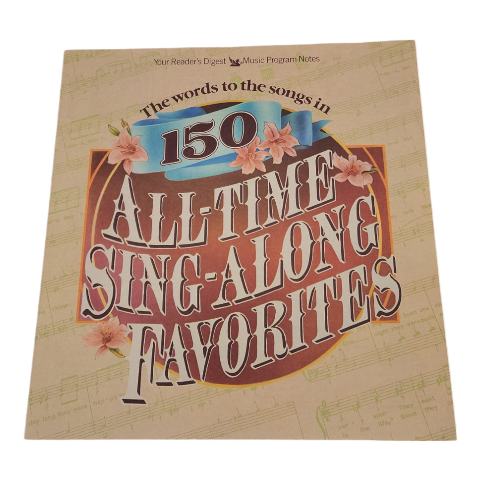 1990 Readers Digest 150 All-Time Sing-Along Favorites Vinyl LP 7 Album Set