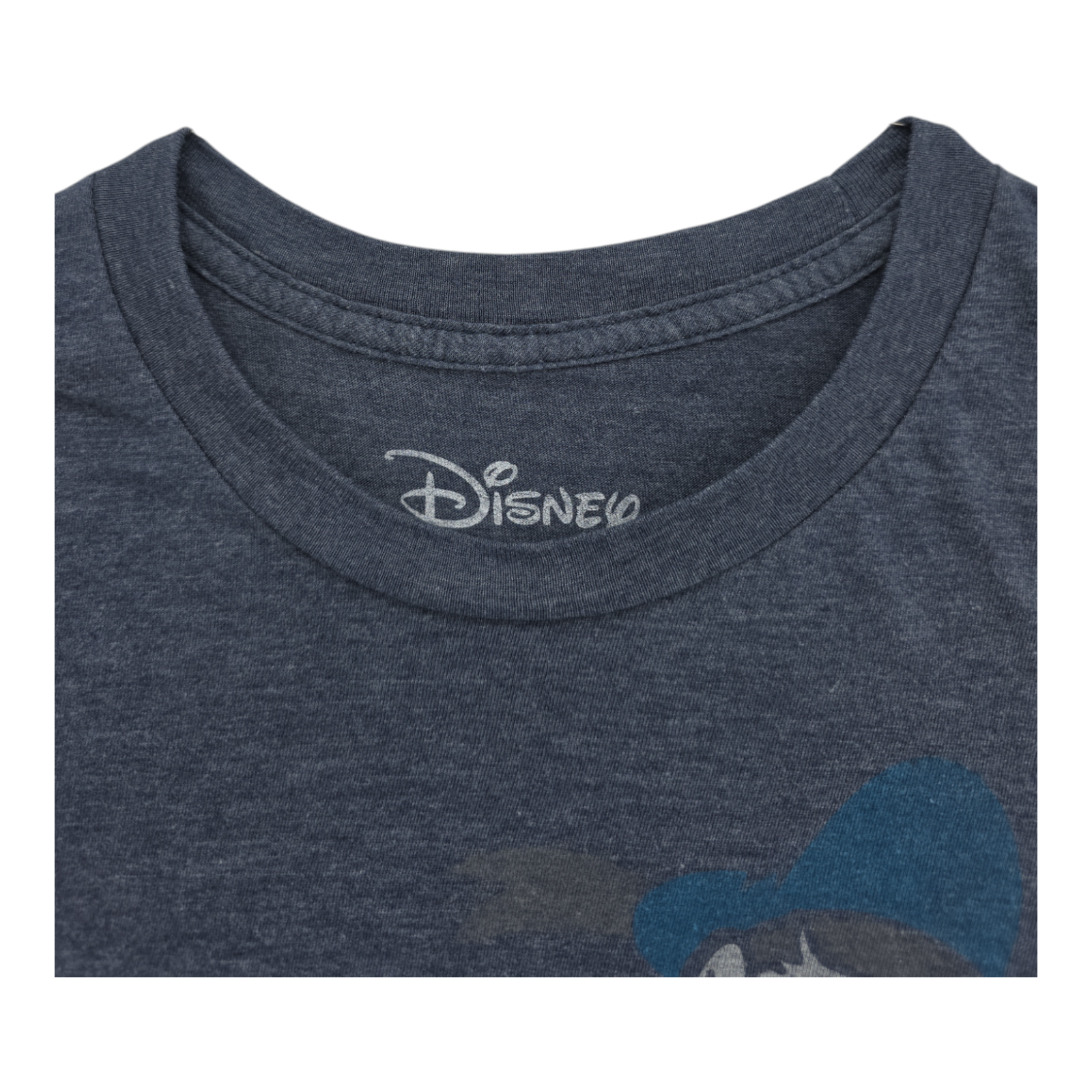 Vintage Disney Donald Duck Graphic T-Shirt Blue Short Sleeve Size Large