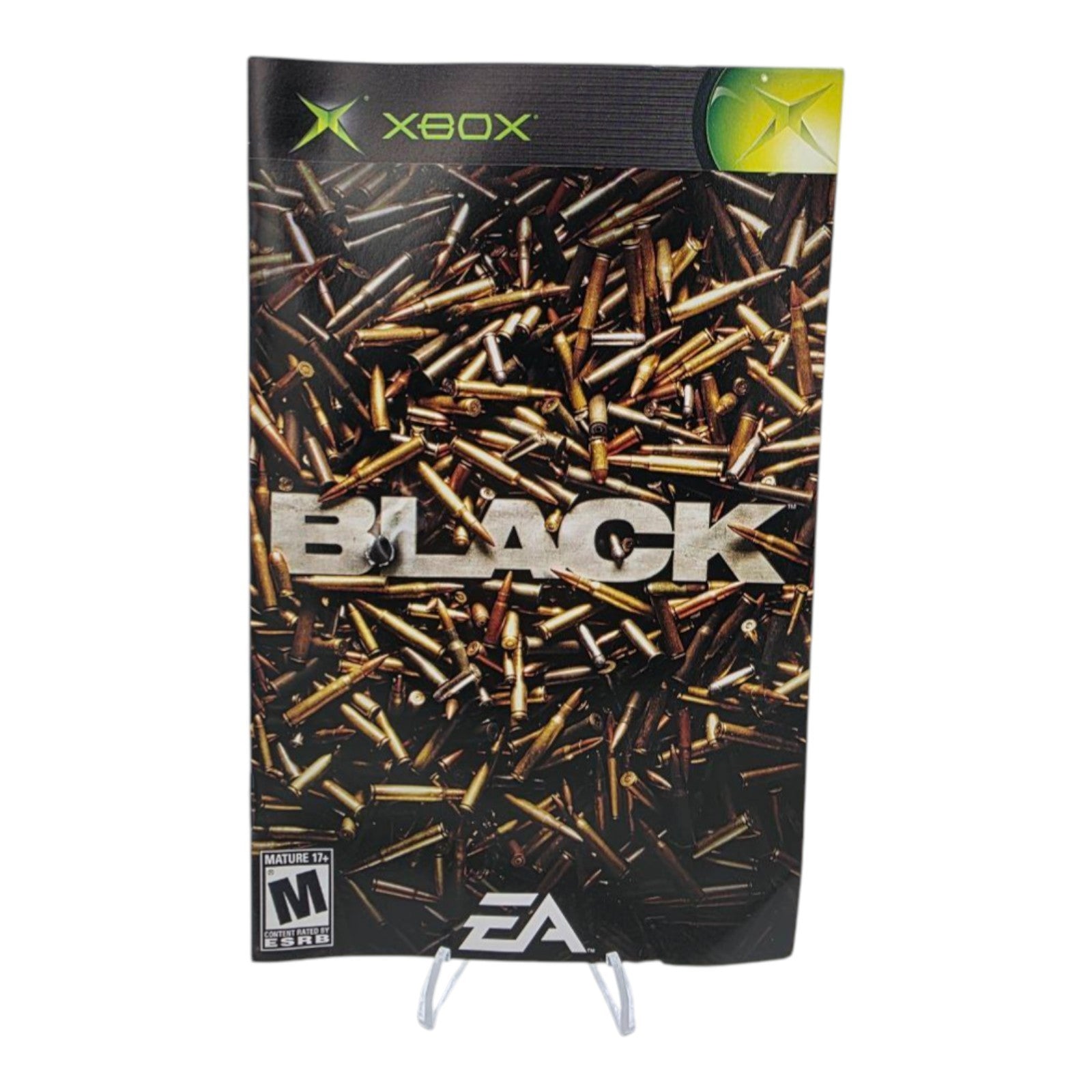 Xbox Black 2005 Video Game Complete EA Tested Manual Included
