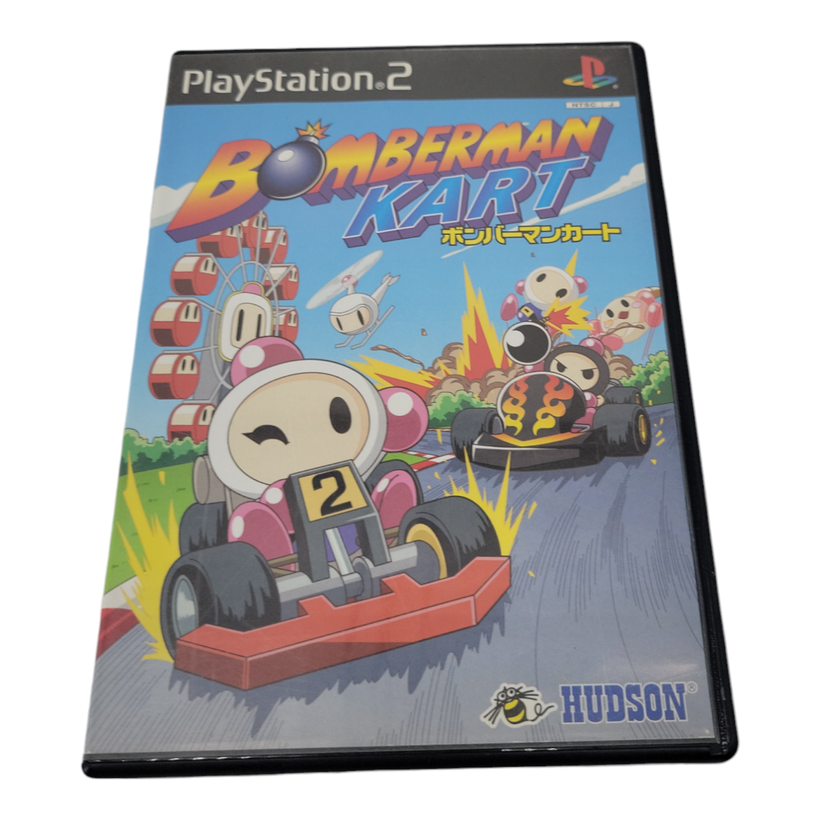 2001 Bomberman Kart for Sony PlayStation 2 PS2 Japan Import Action Racing Game