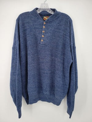 Vtg Alps Apparel Sweater Crewneck Grandpa Dad Pullover XL Cotton acrylic