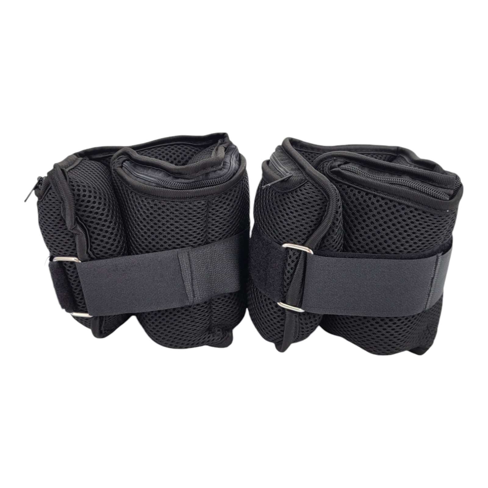 SPRI 5 lb Pair of Ankle Weights Adjustable Neoprene Sand Filled Black