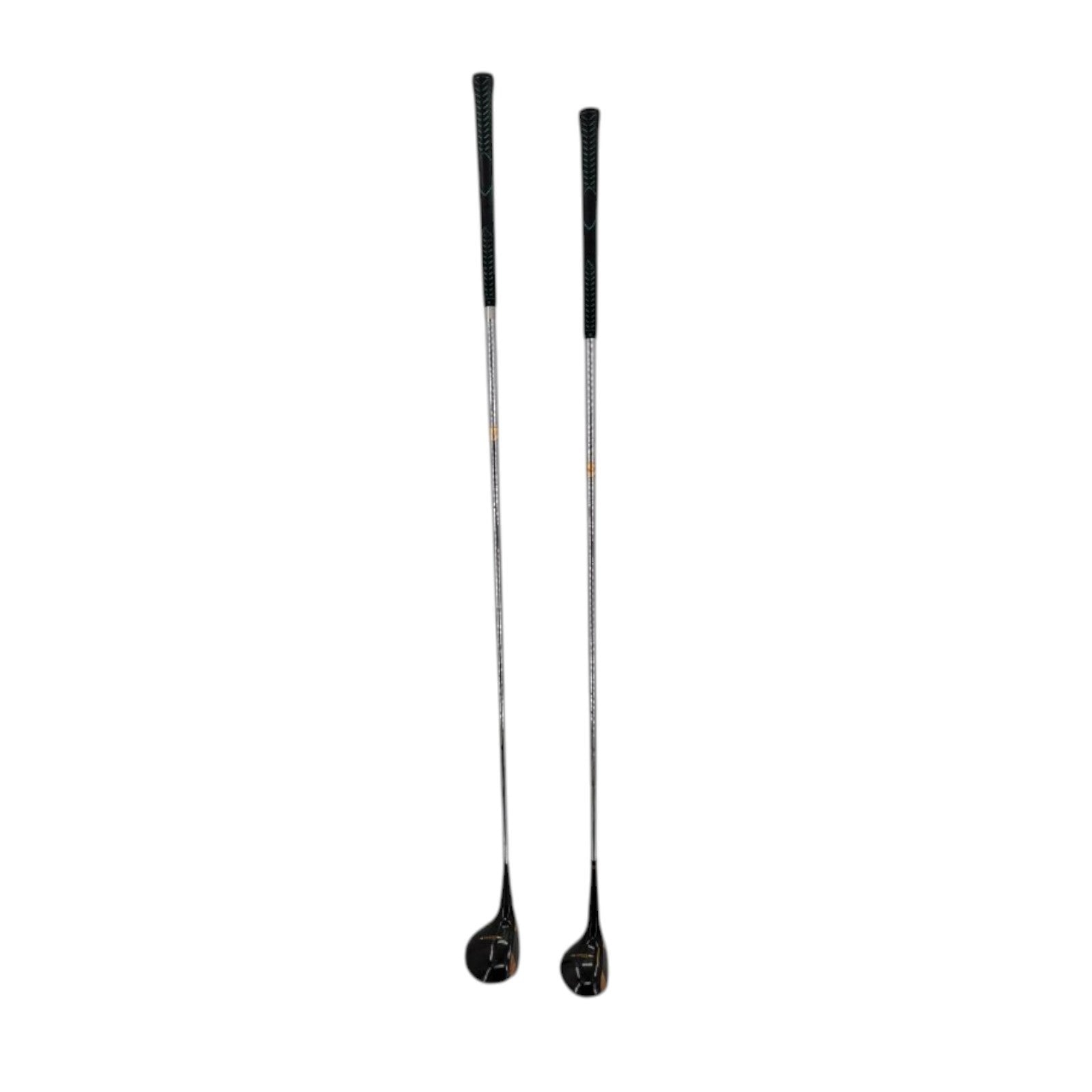 Wilson Staff II Mens RH Driver and 4 Wood Steel Shafts Original Swing Rite Grips