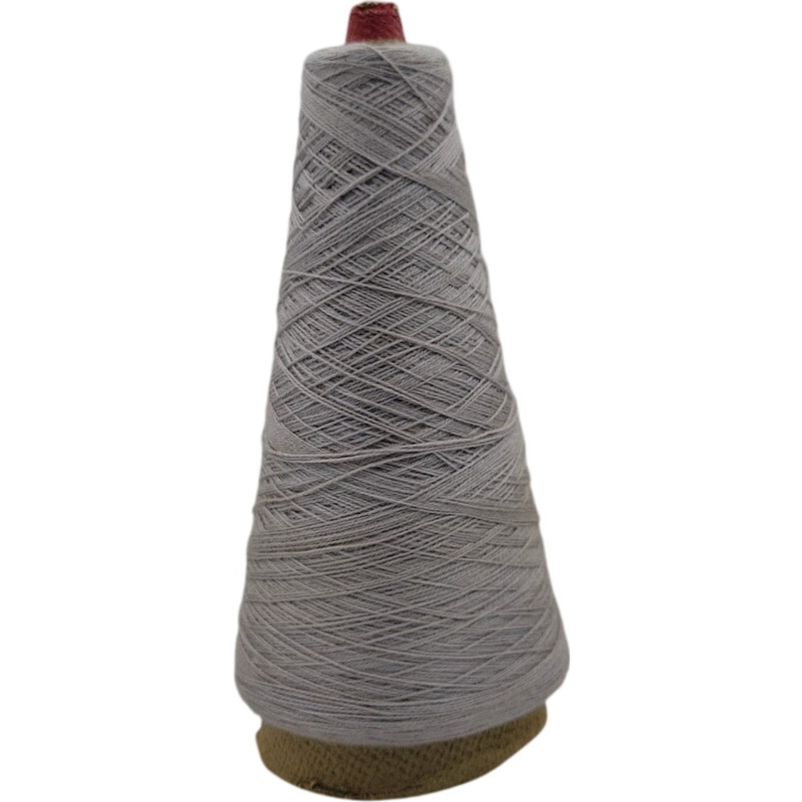 Vintage Pisgah Yarn 2/24 Lt Grey Cone Yarn Weaving Knitting Lot 4220